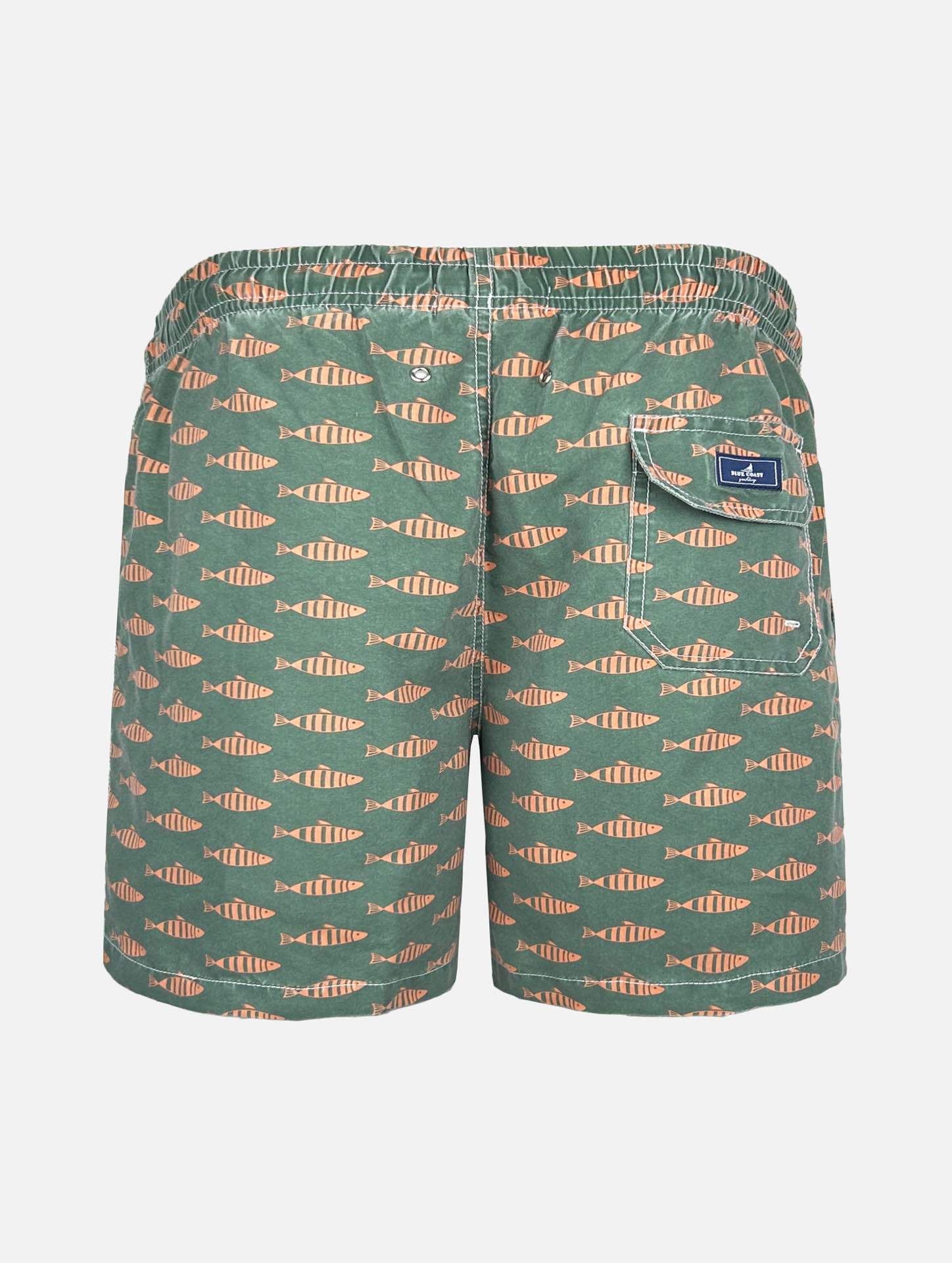 Bañador Peces Verde