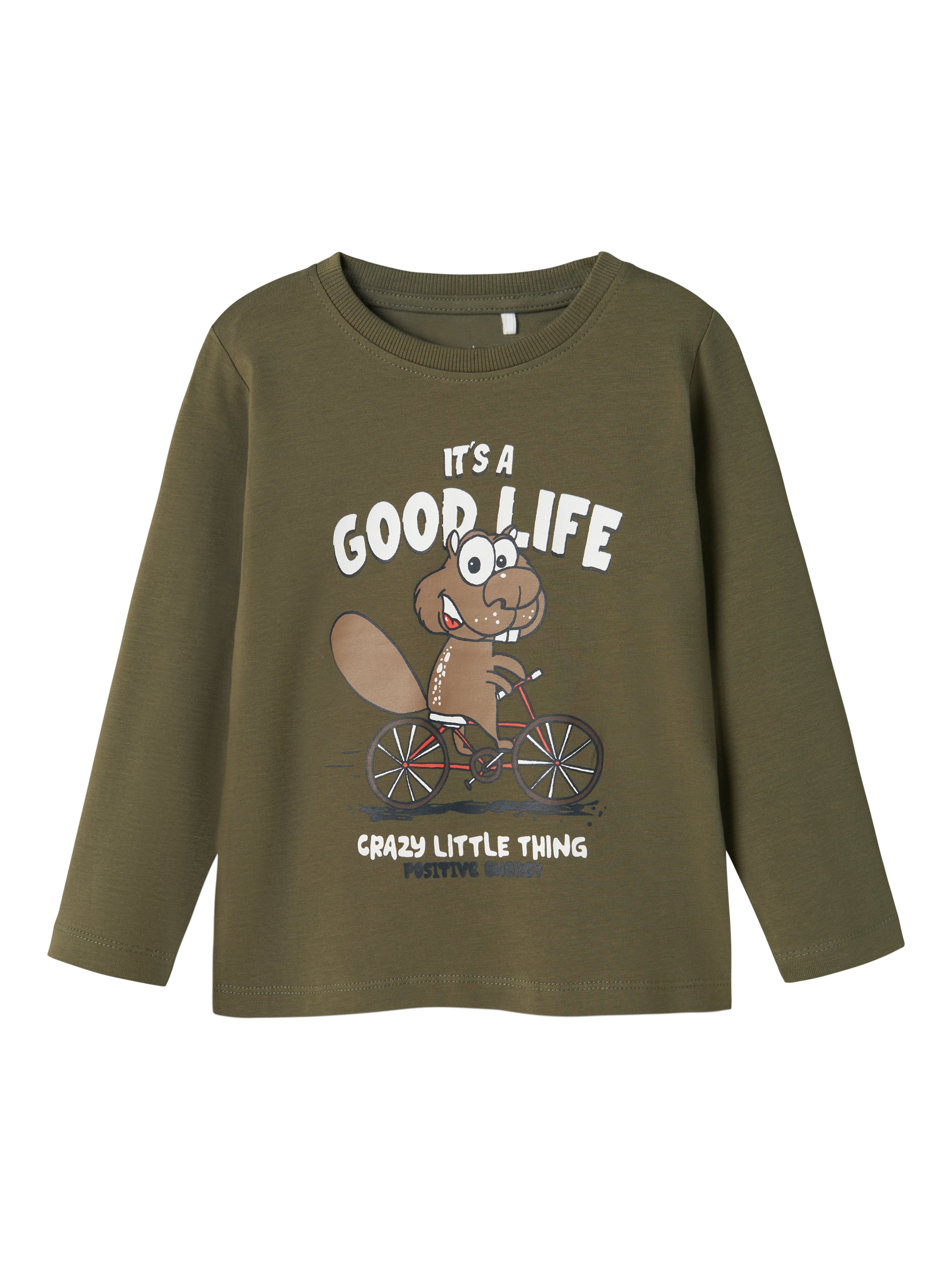 Camiseta Ardilla Verde Junior