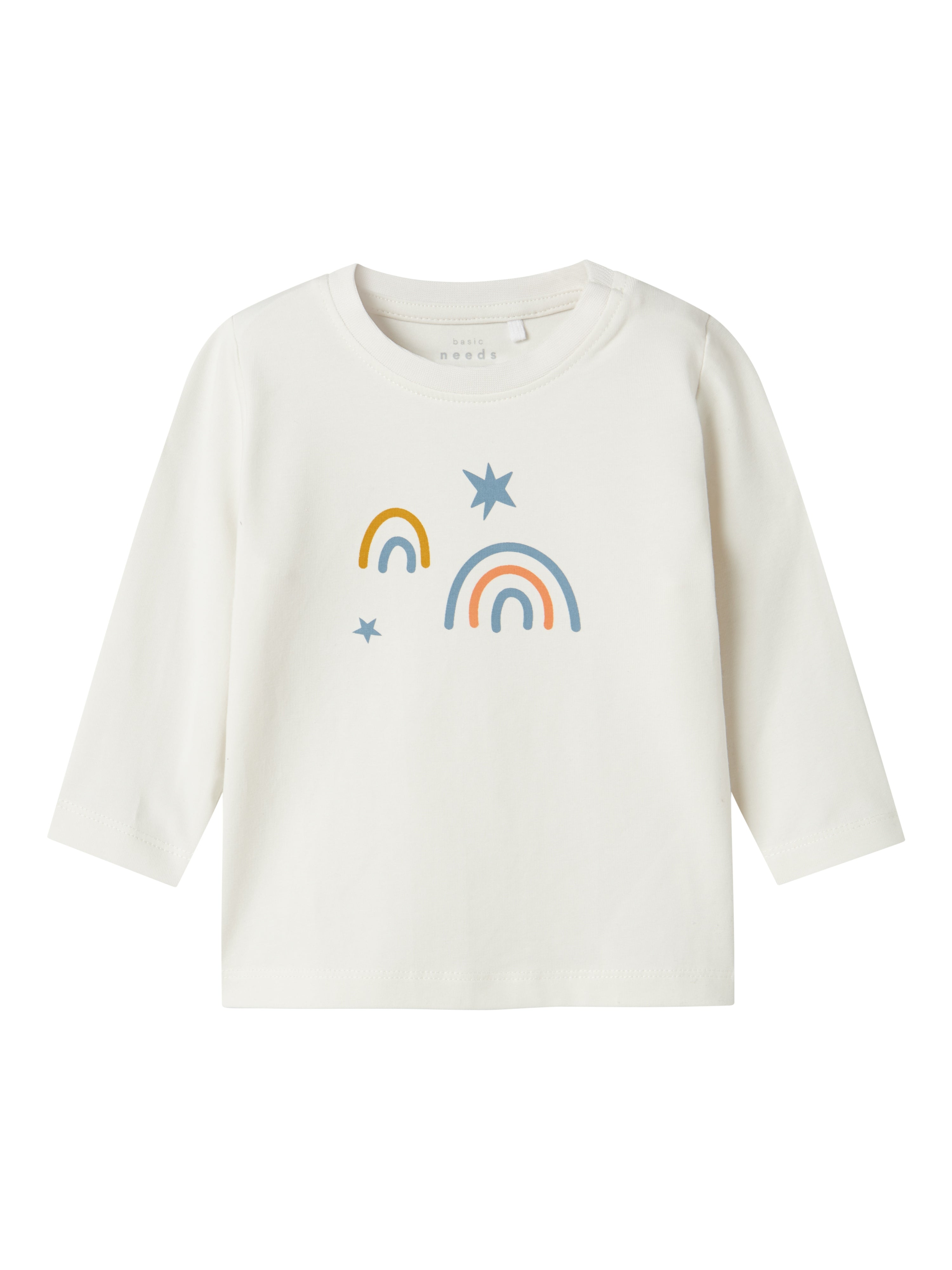 Camiseta Rainbow Blanca Bebé