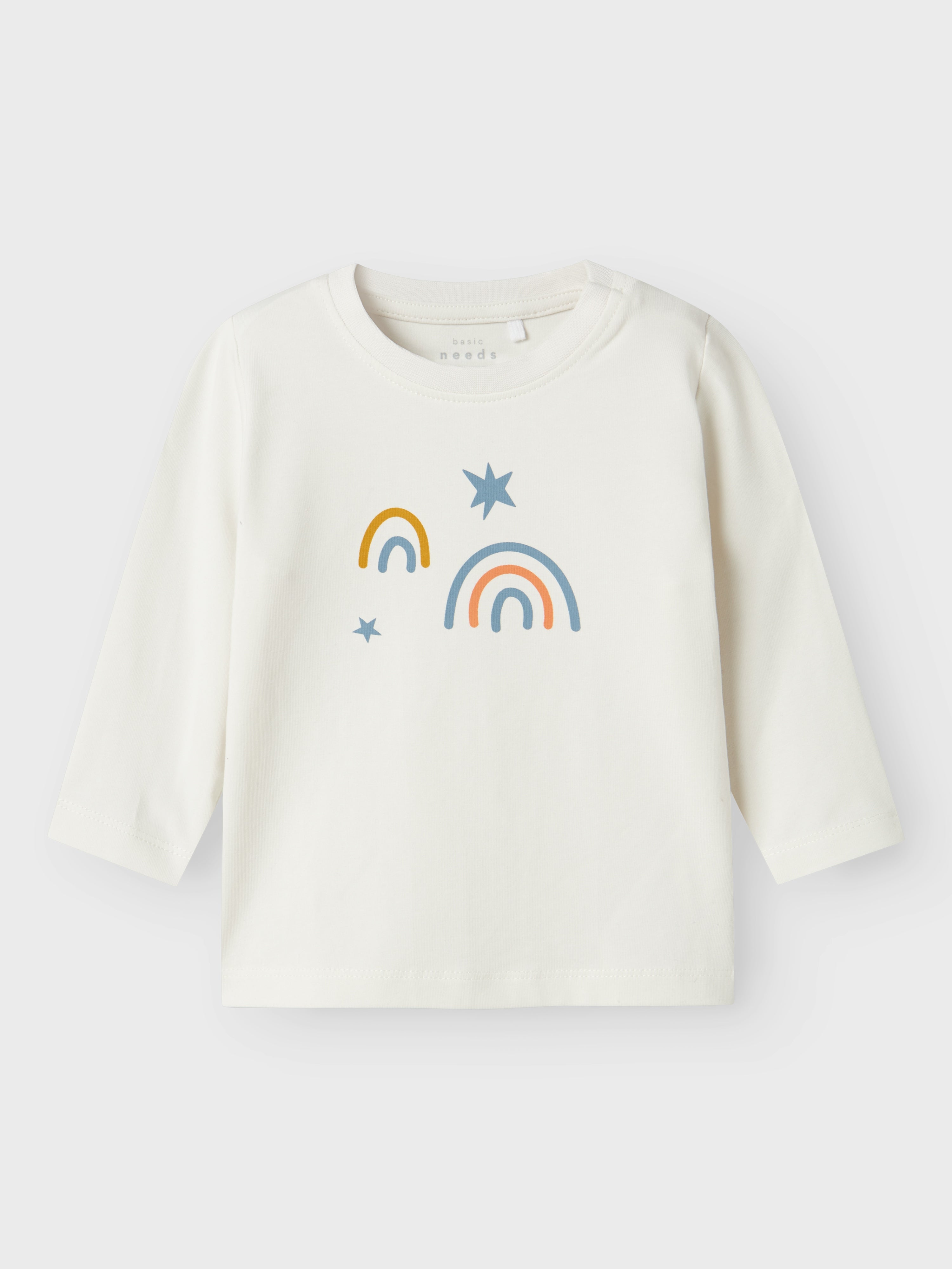 Camiseta Rainbow Blanca Bebé