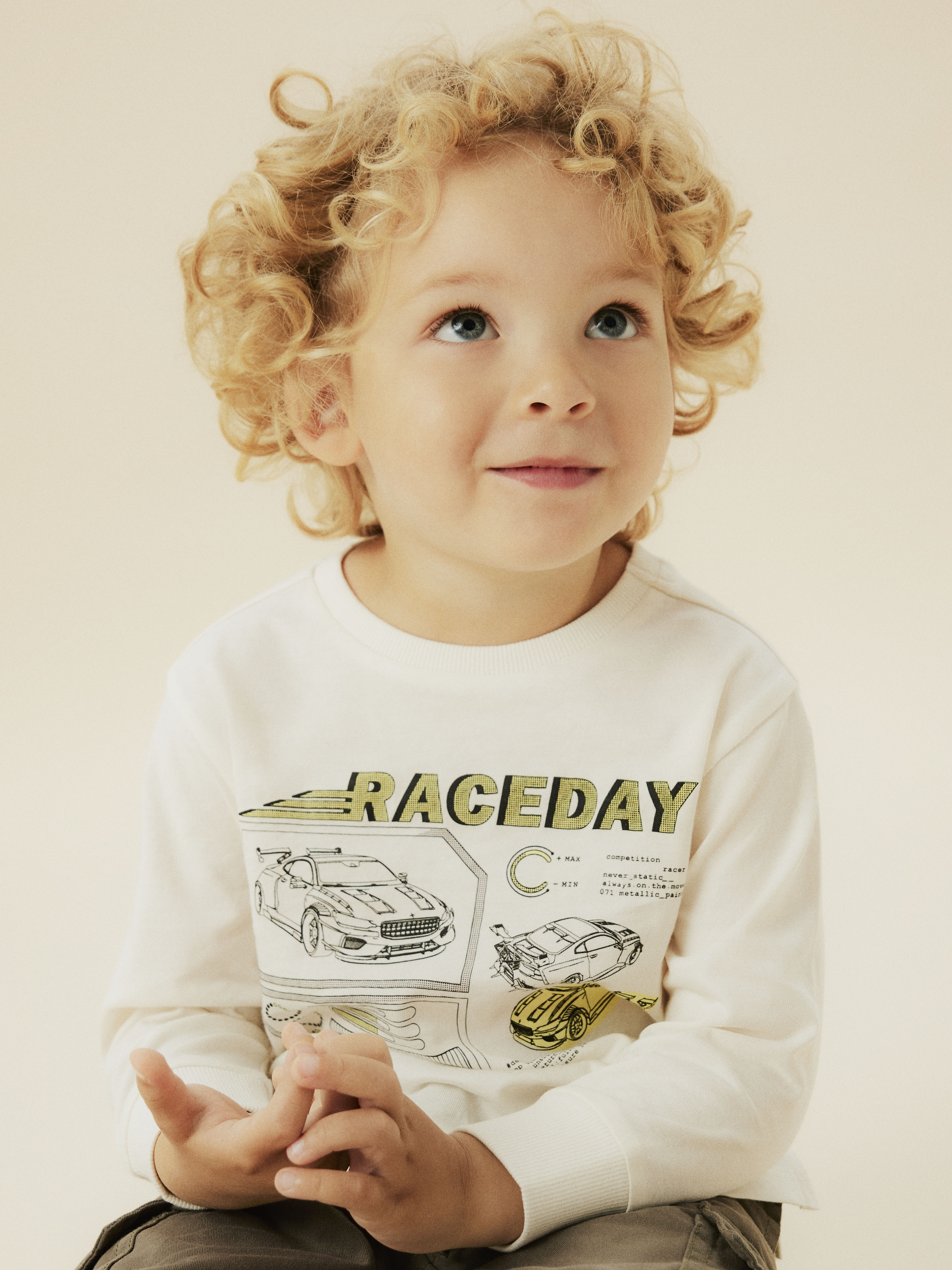 Camiseta Blanca Raceday Mini