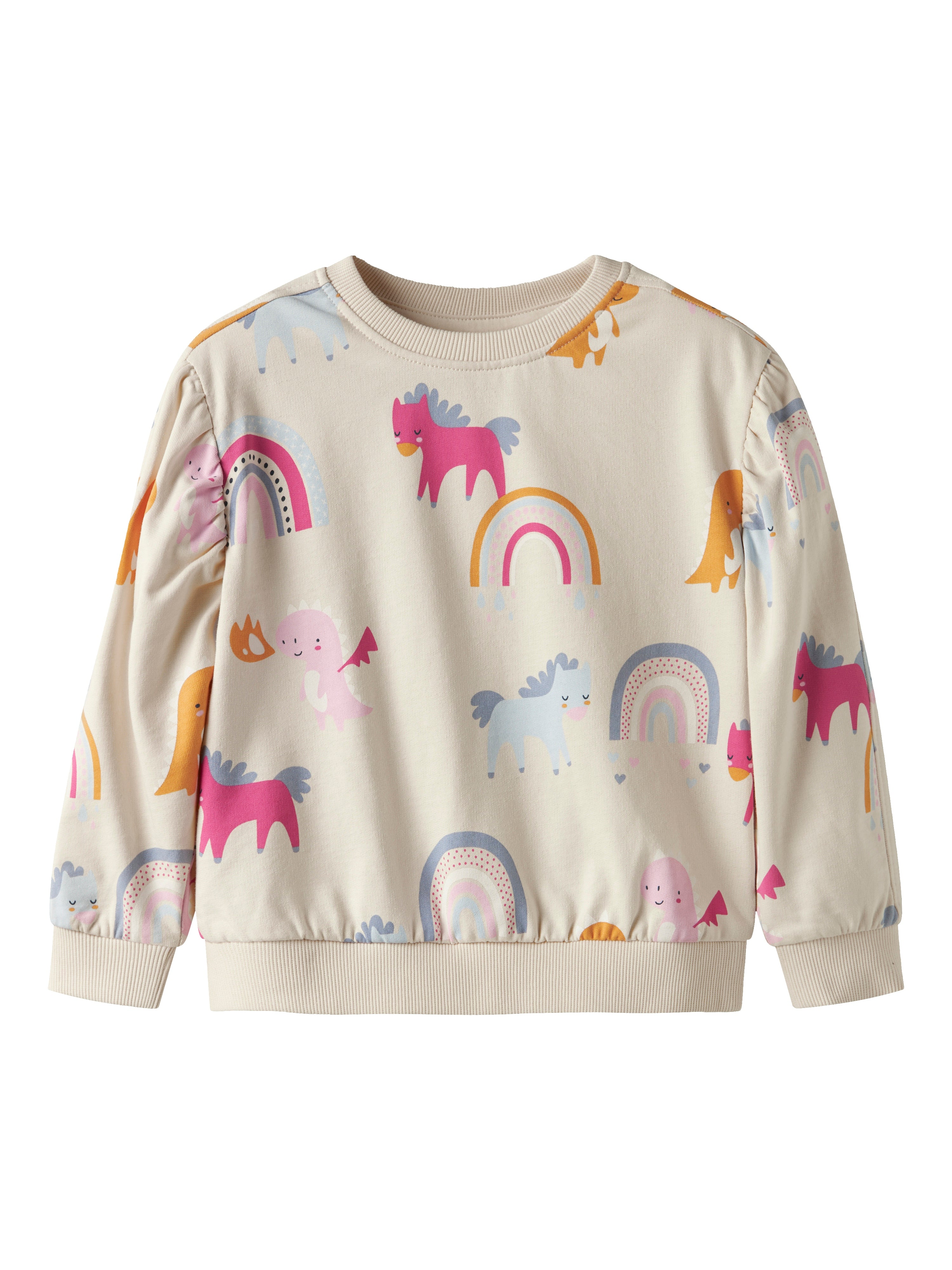 Sudadera Dinos Arcoíris Mini