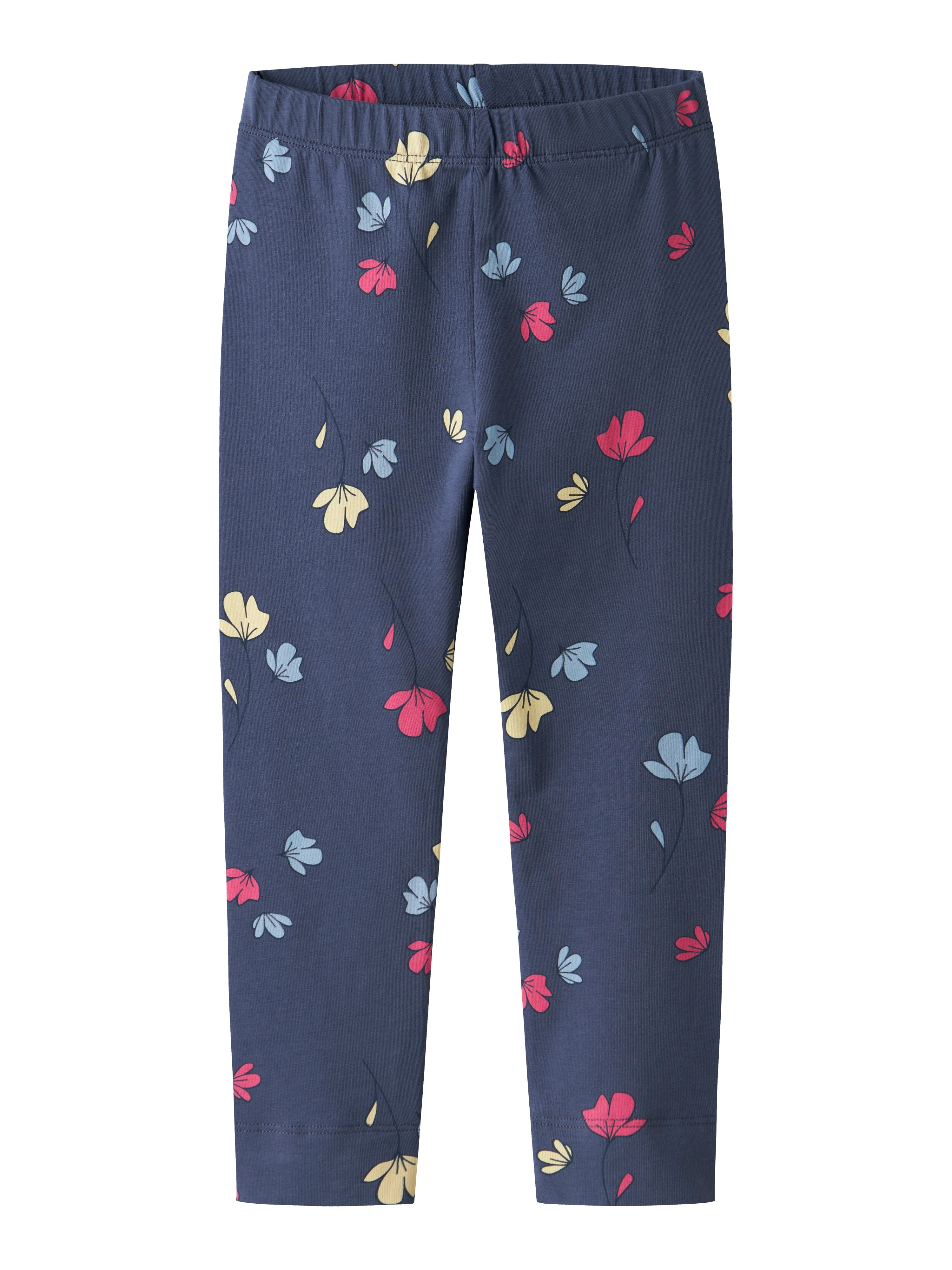 Legging Floral Azul Marino