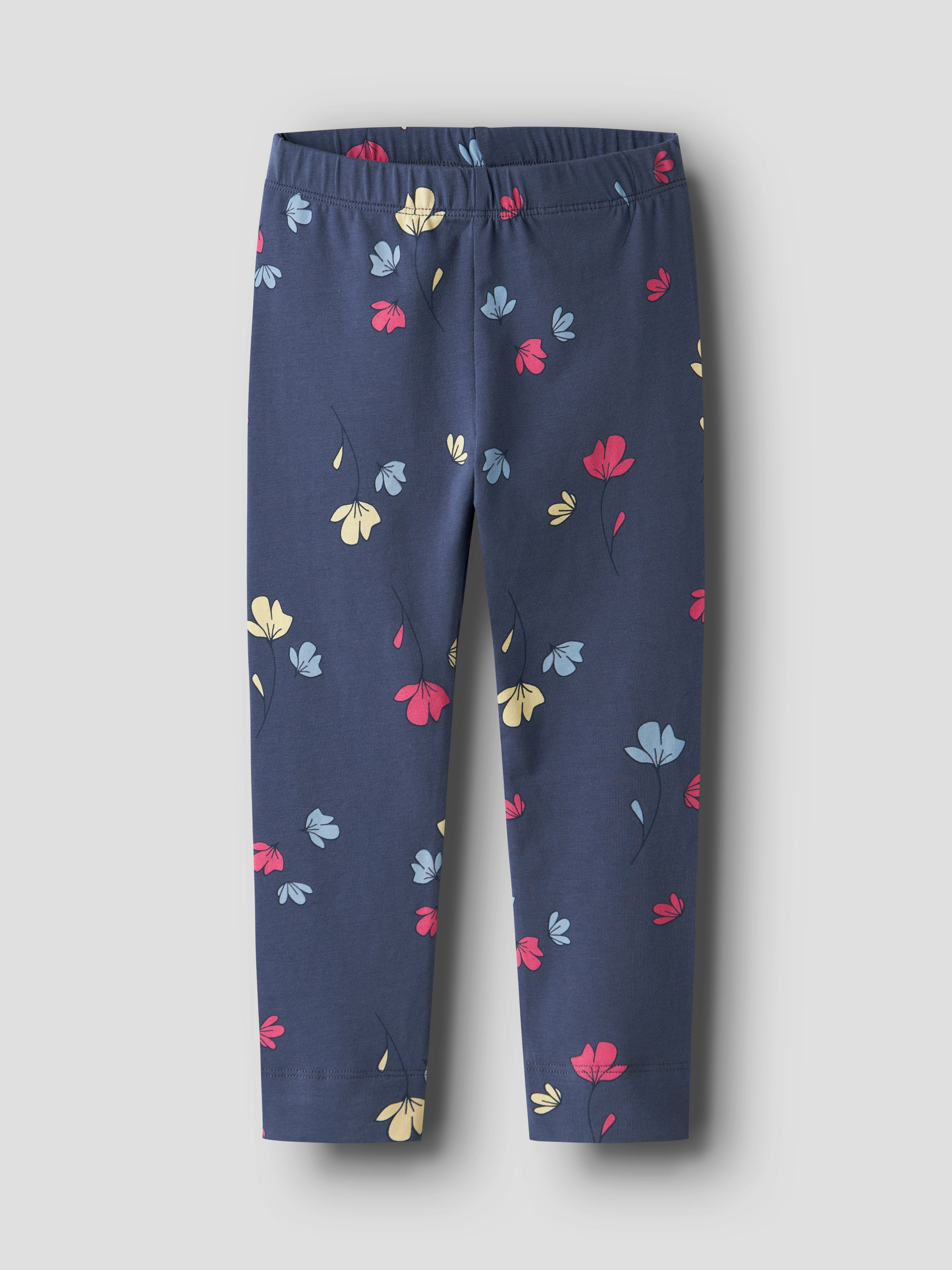Legging Floral Azul Marino