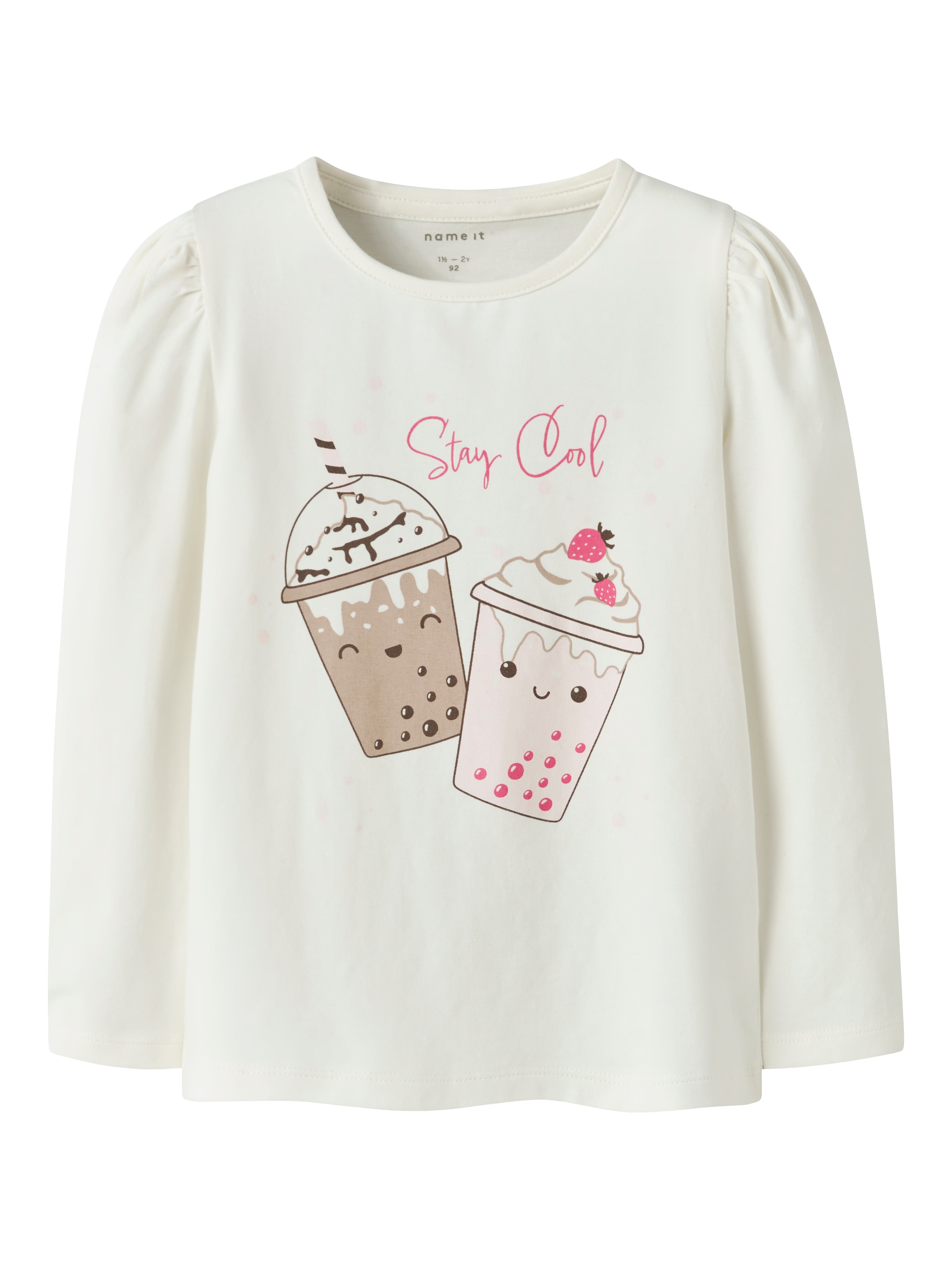 Camiseta Milkshake Blanca Mini