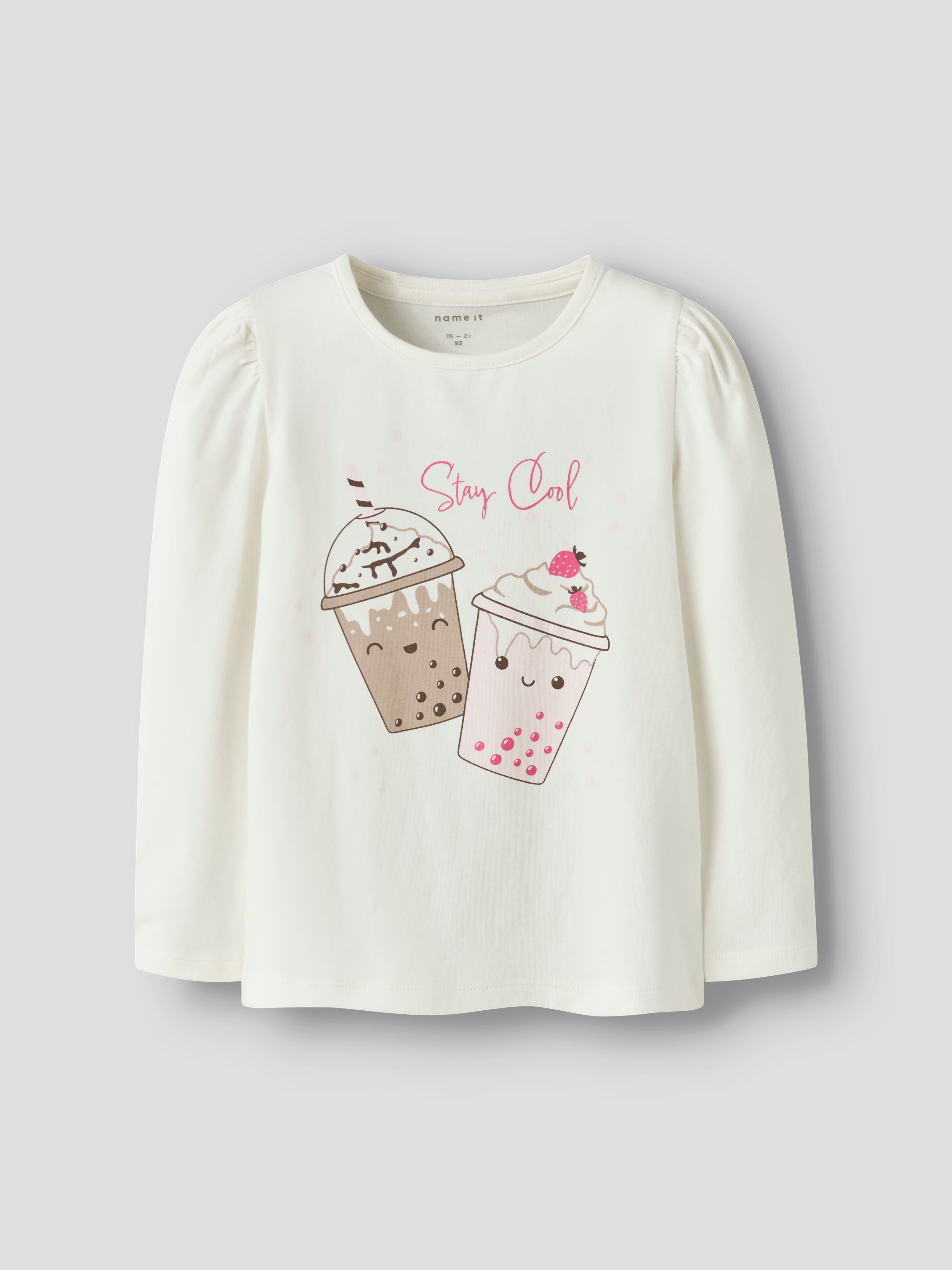 Camiseta Milkshake Blanca Mini