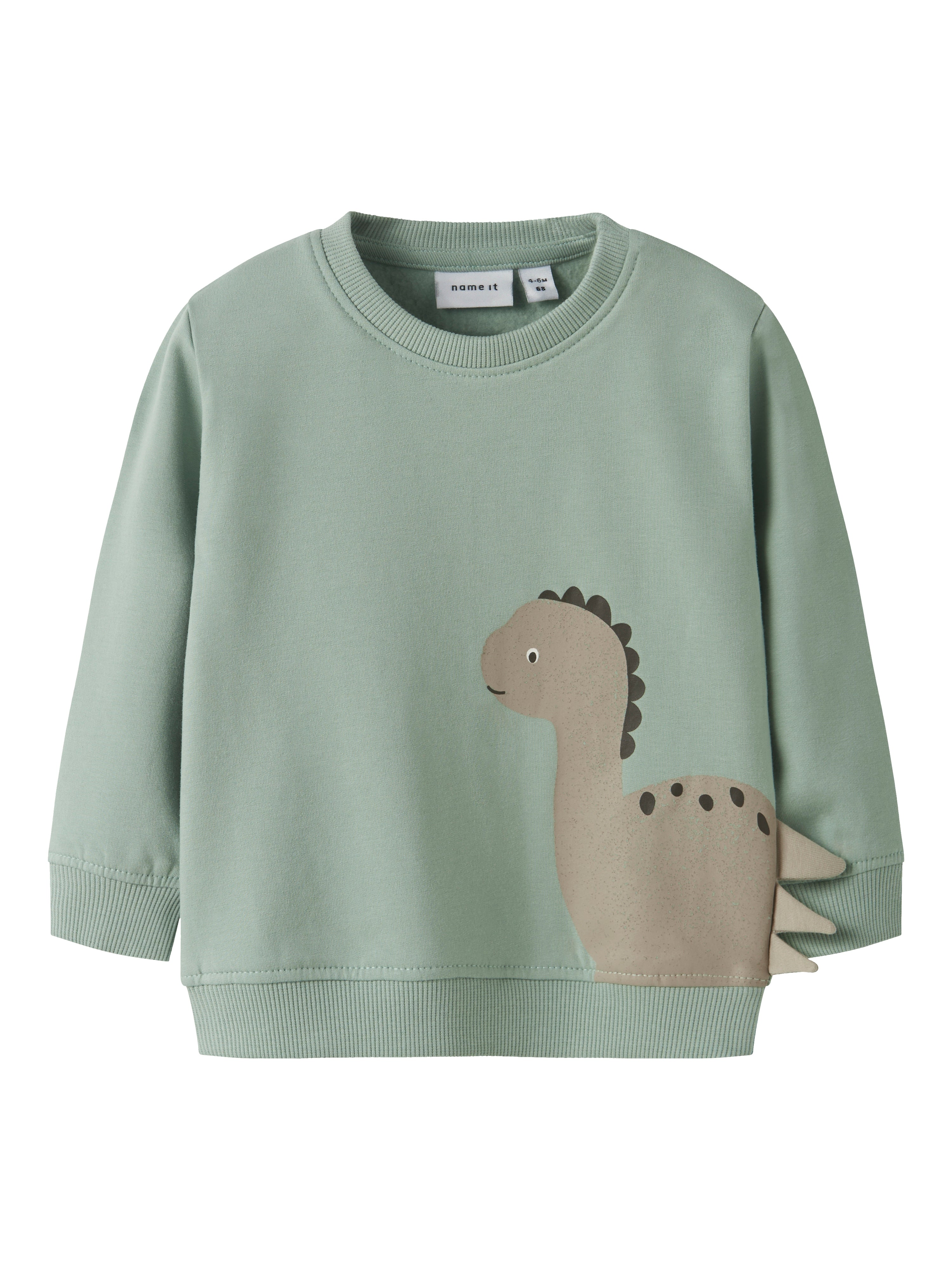 Sudadera Dino Verde Bebé