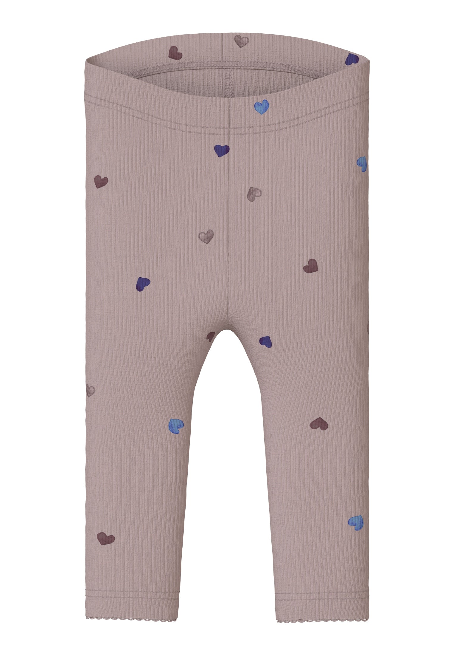 Legging Corazones Bebé  Lila