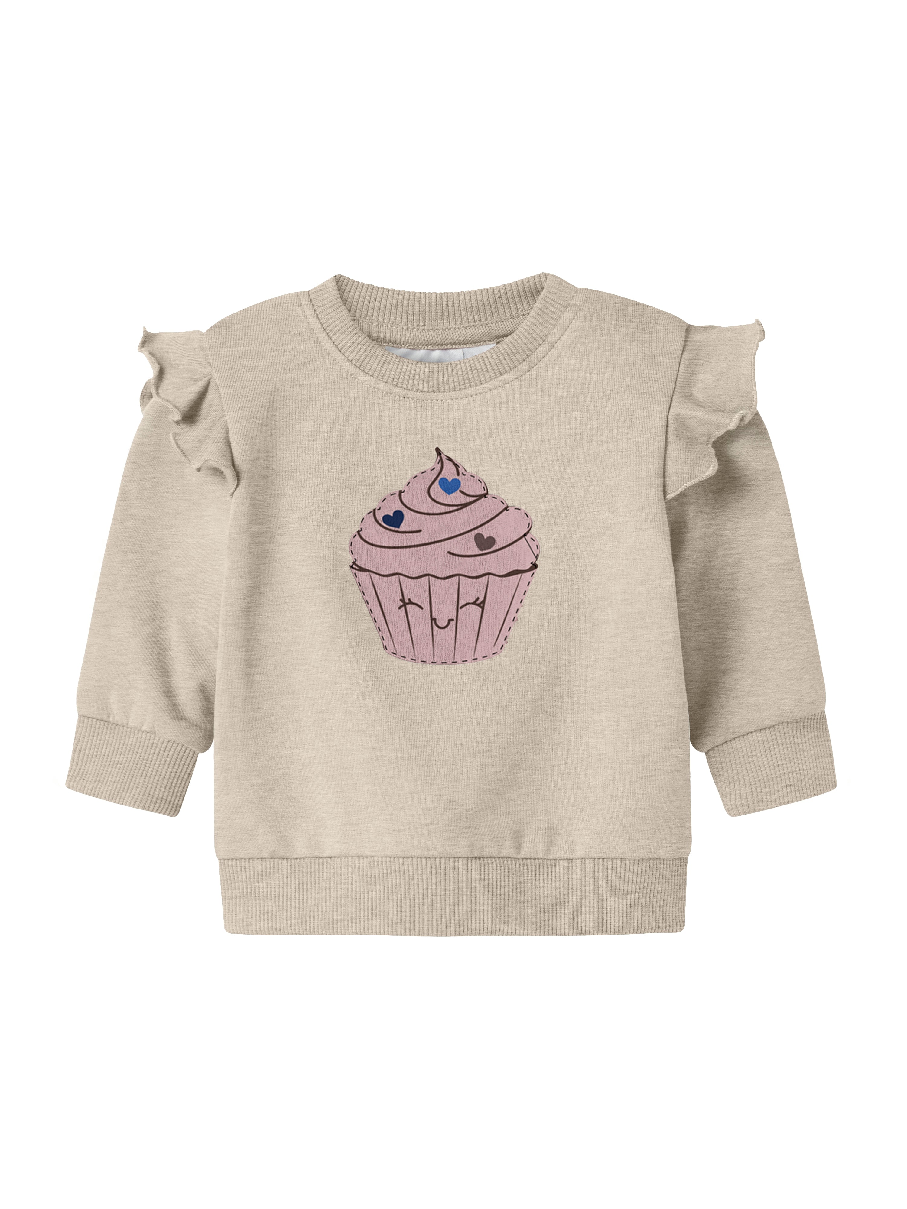 Sudadera Cupcake Beige Bebé