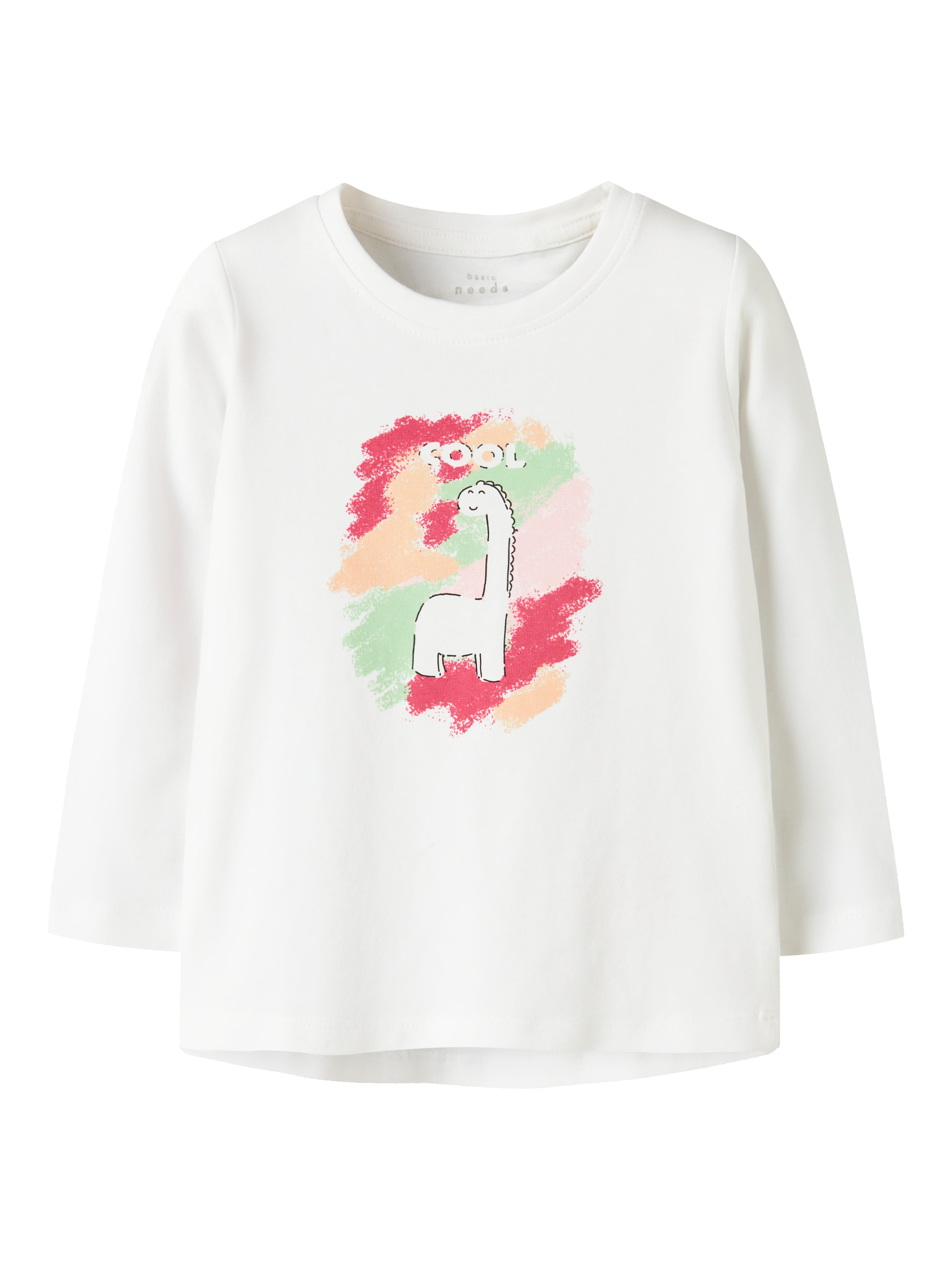 Camiseta Cool Dino Blanca Mini