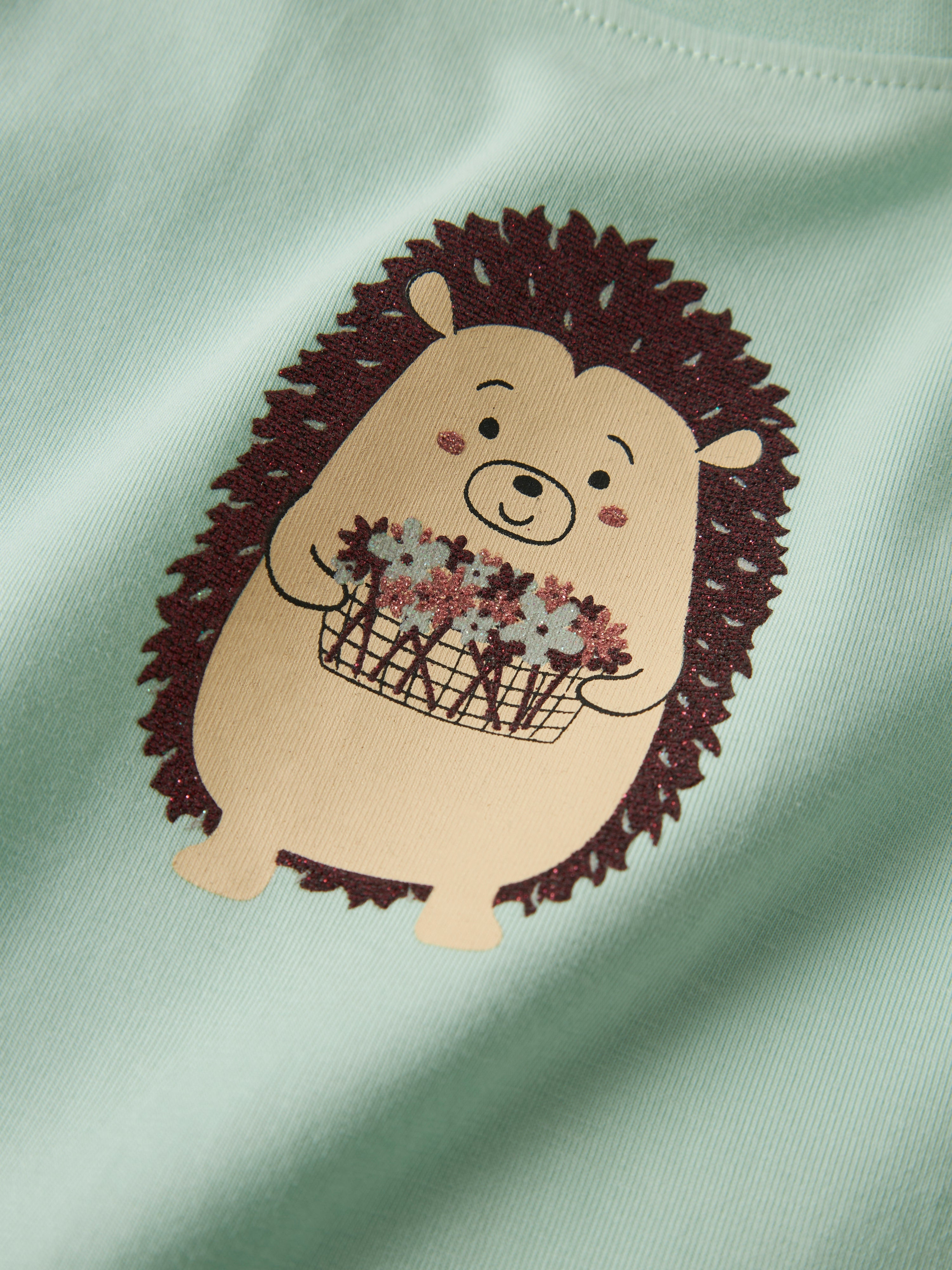 Camiseta Erizo Verde Mini