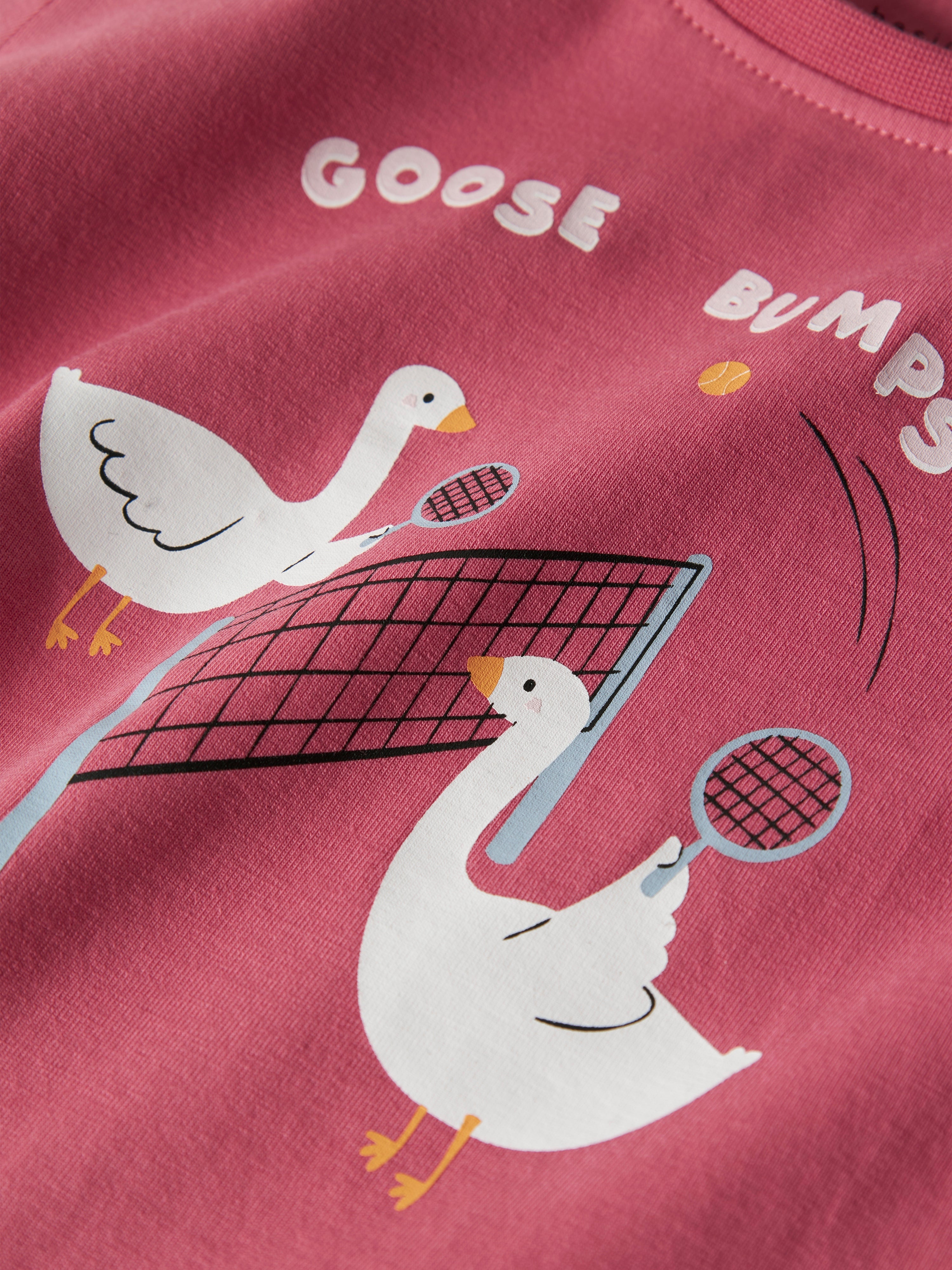 Camiseta Pato Rosa Mini