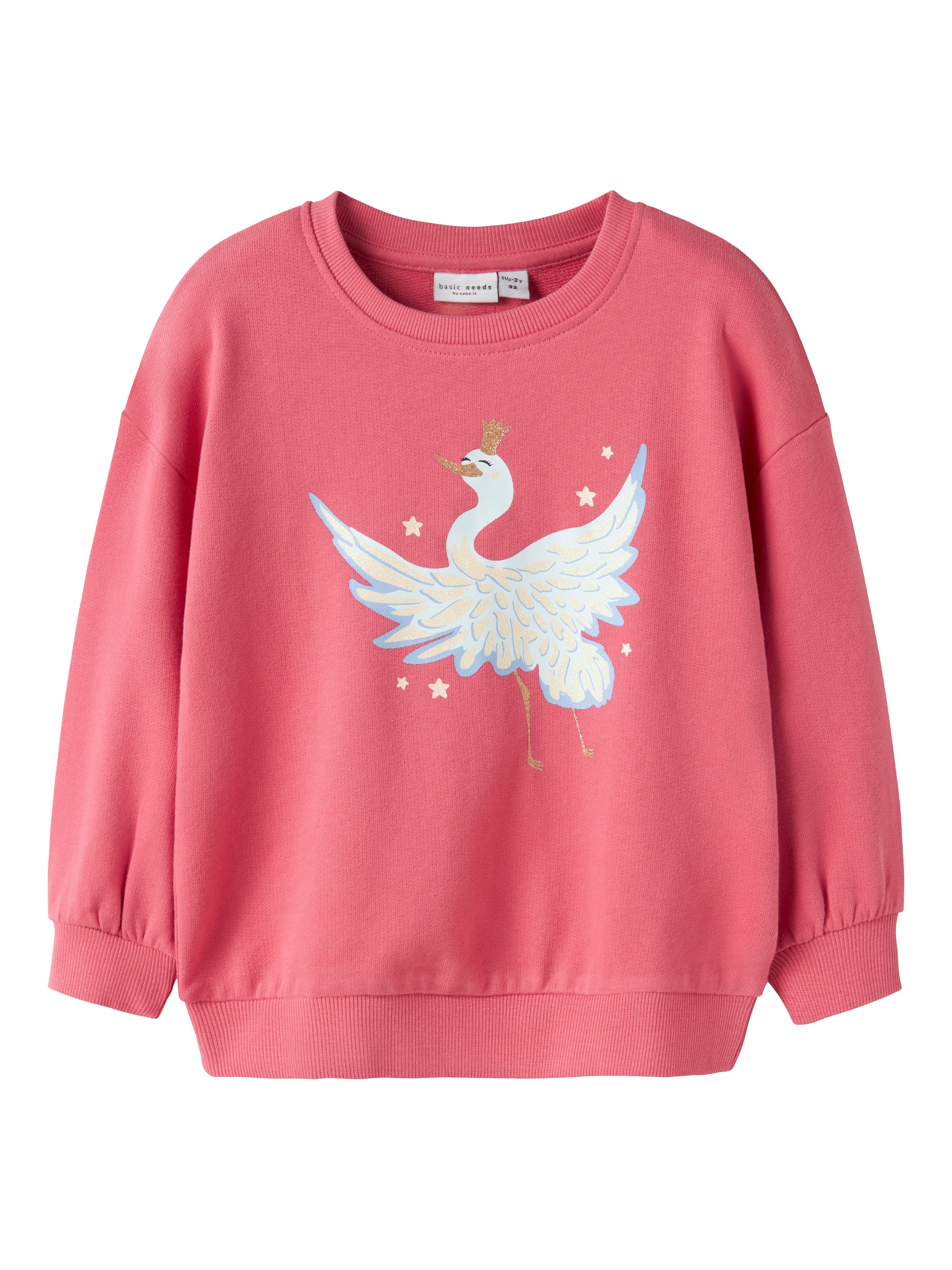 Sudadera Grulla Rosa Mini