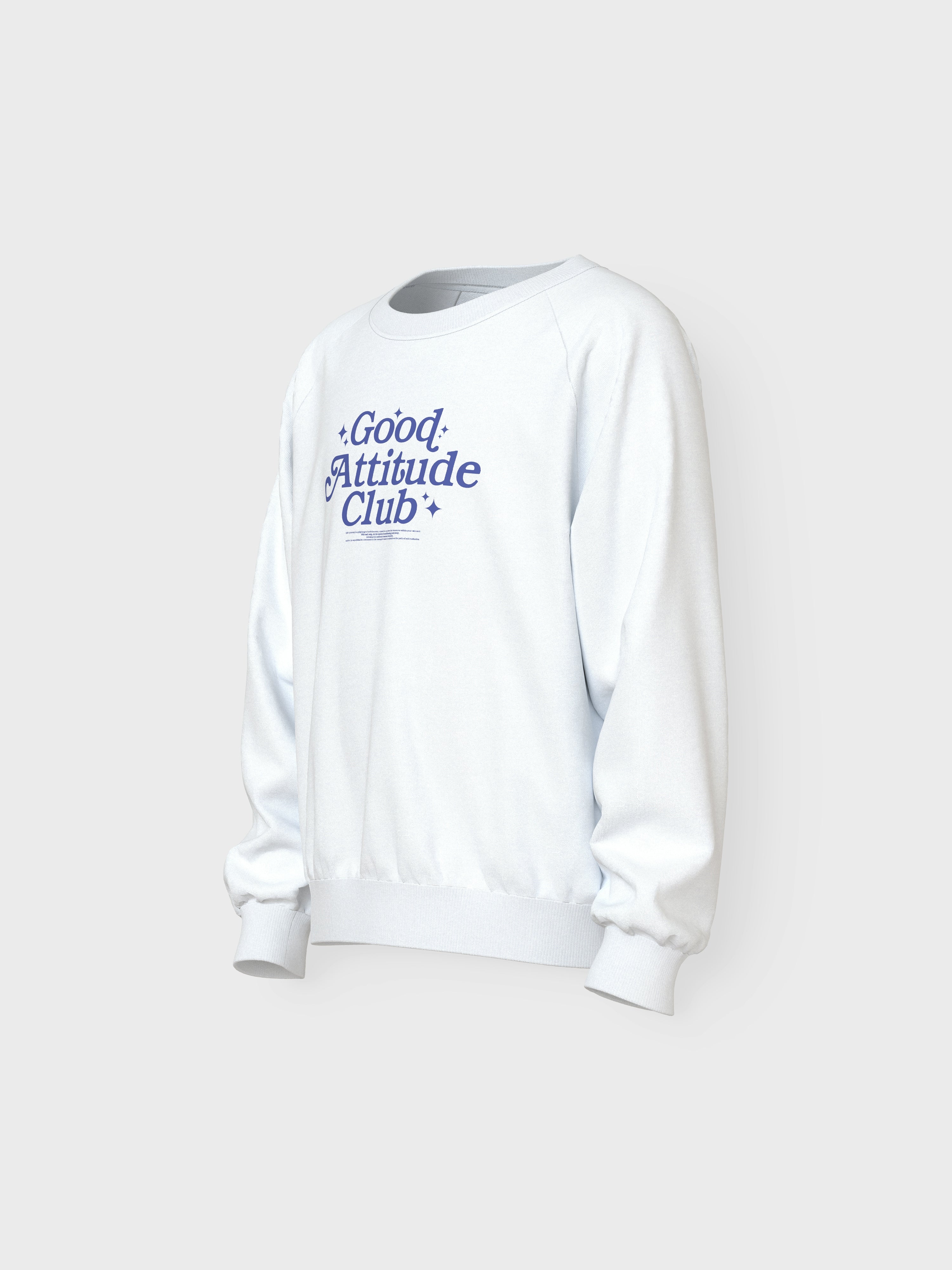 Sudadera Attitude Blanca Kid
