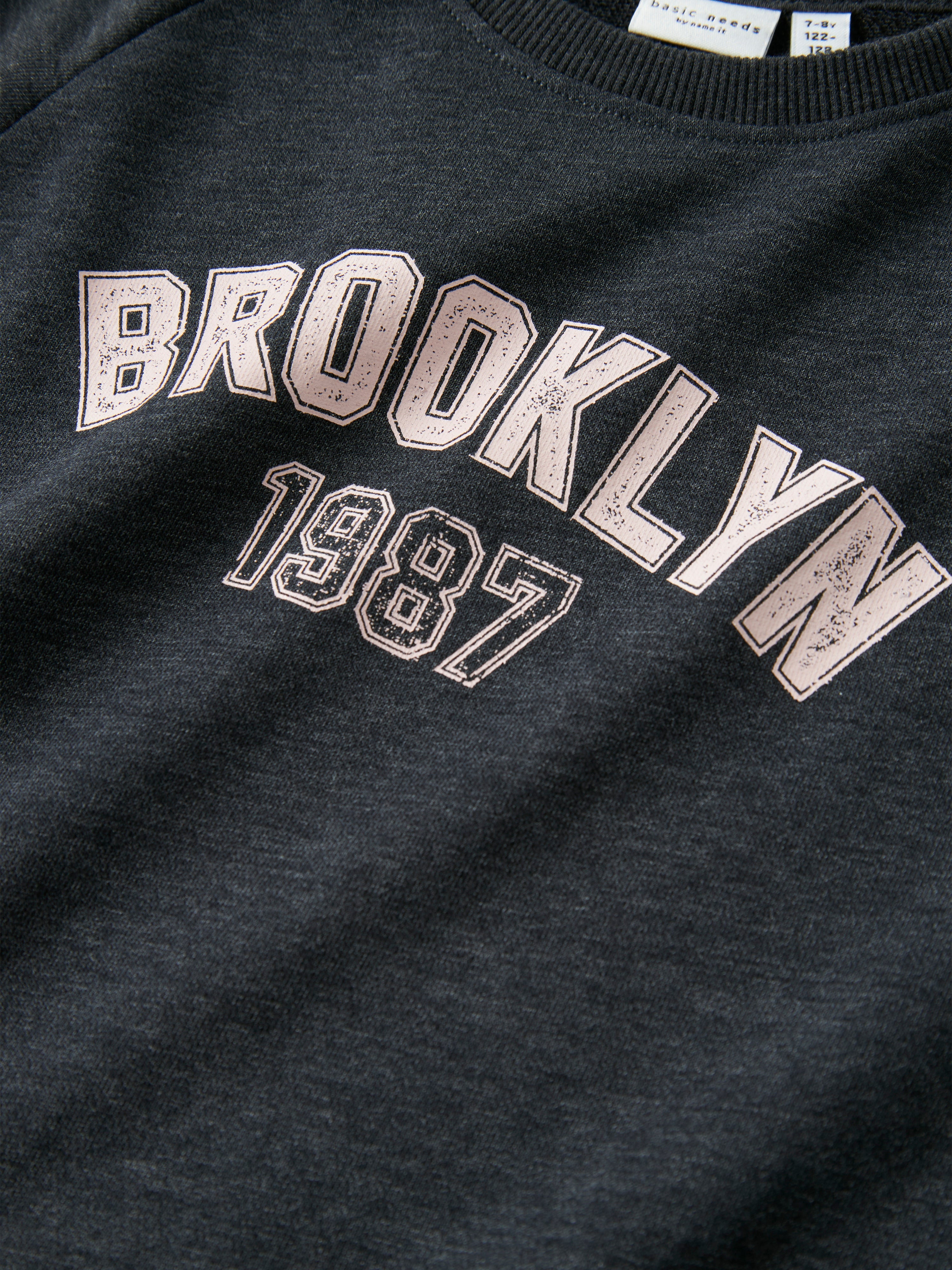Sudadera Brooklyn Negra Kid