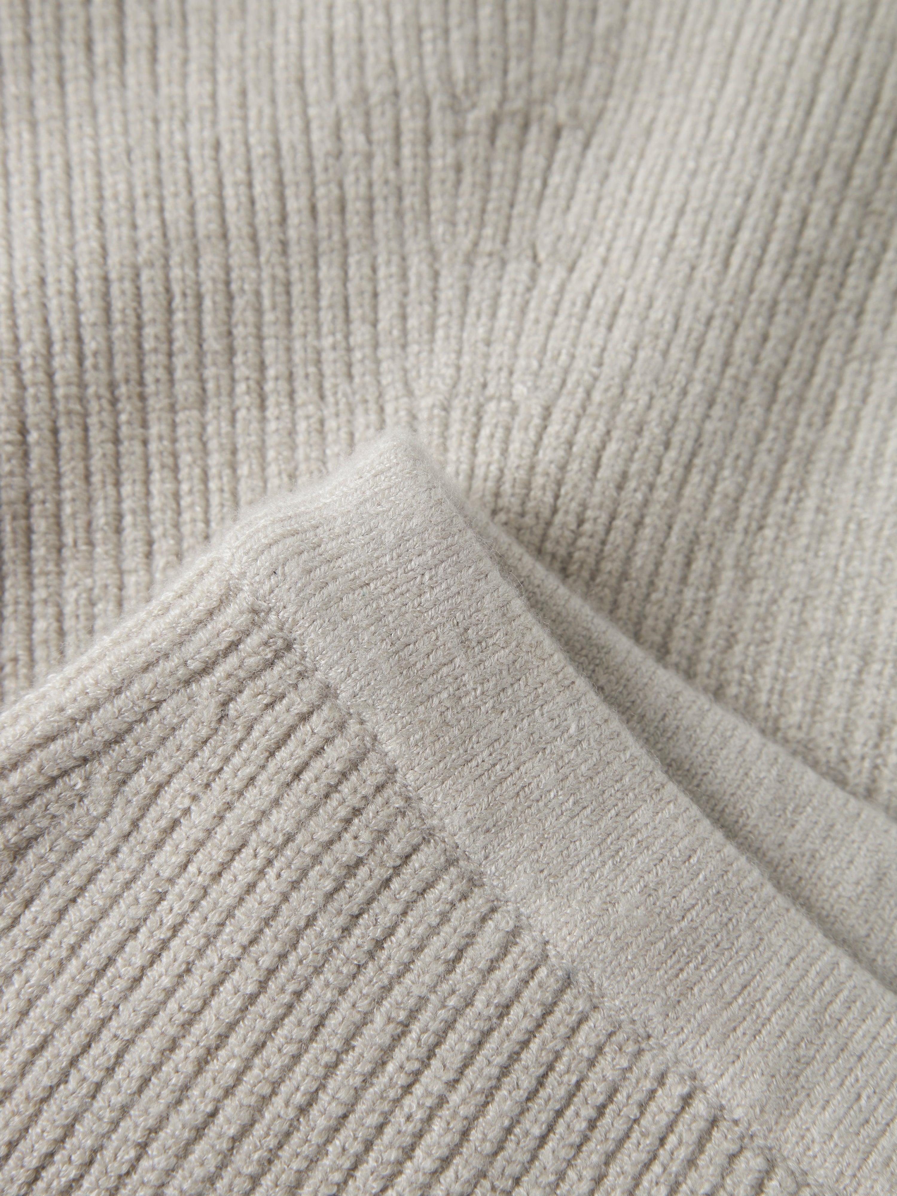Falda Punto Beige Mini
