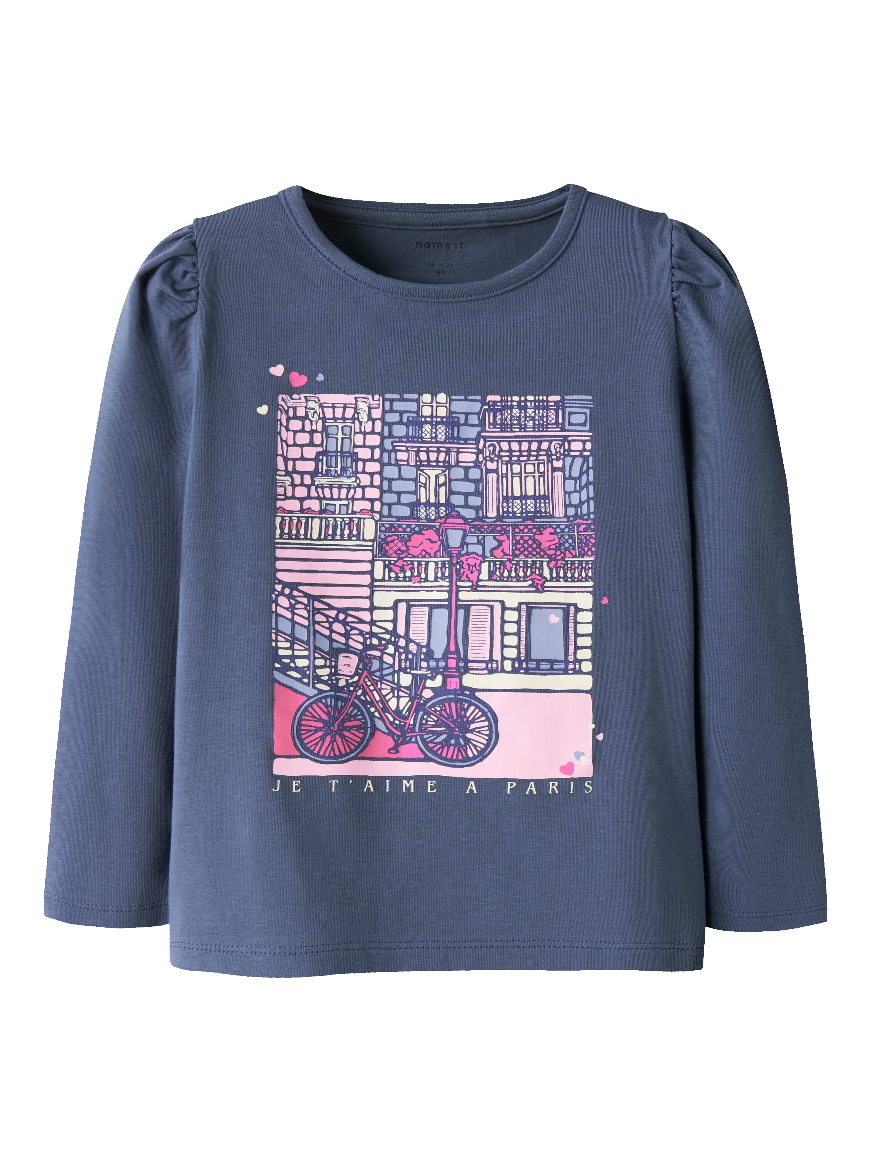 Camiseta Paris Azul Mini