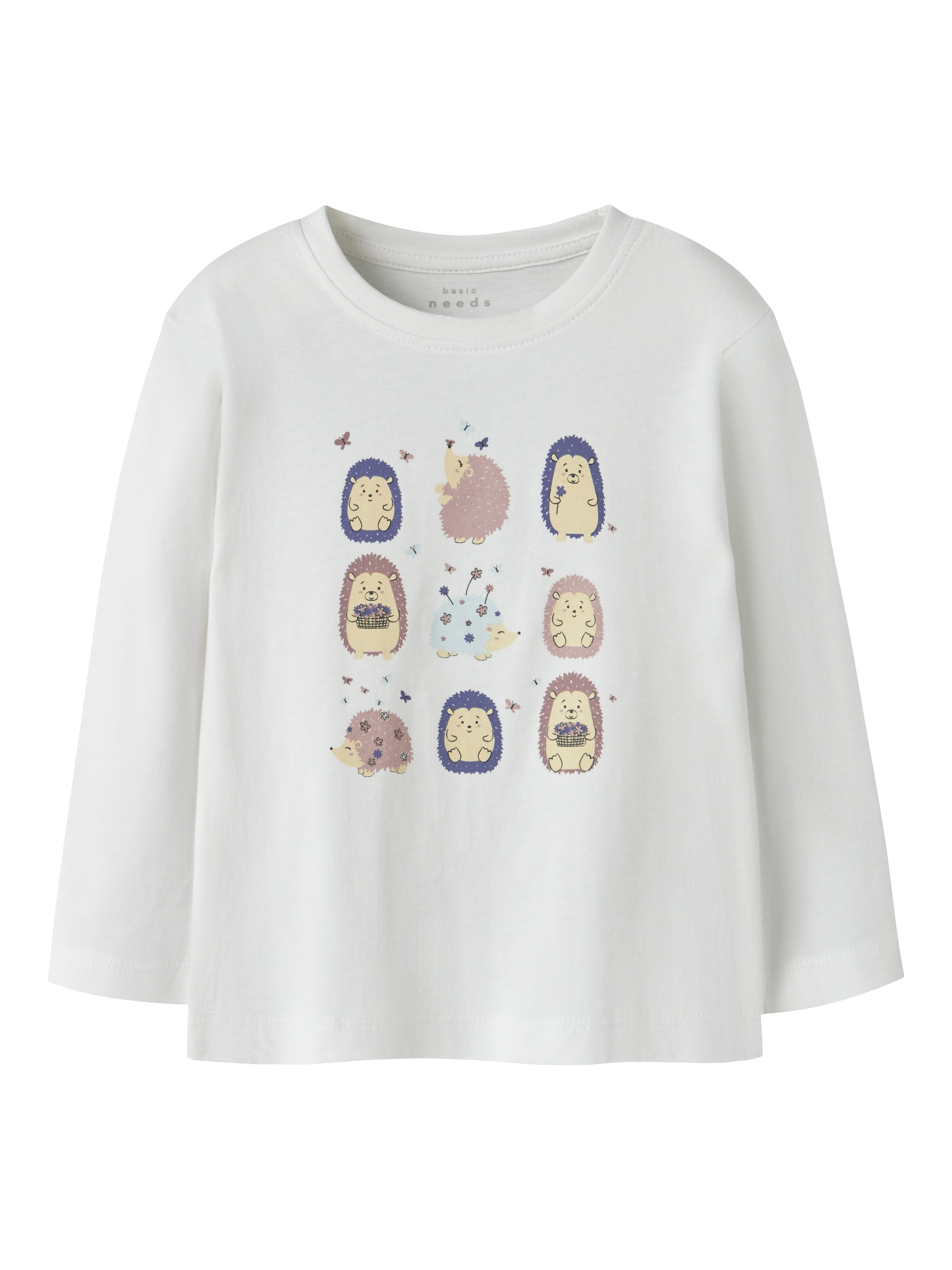 Camiseta Erizo Blanca Mini