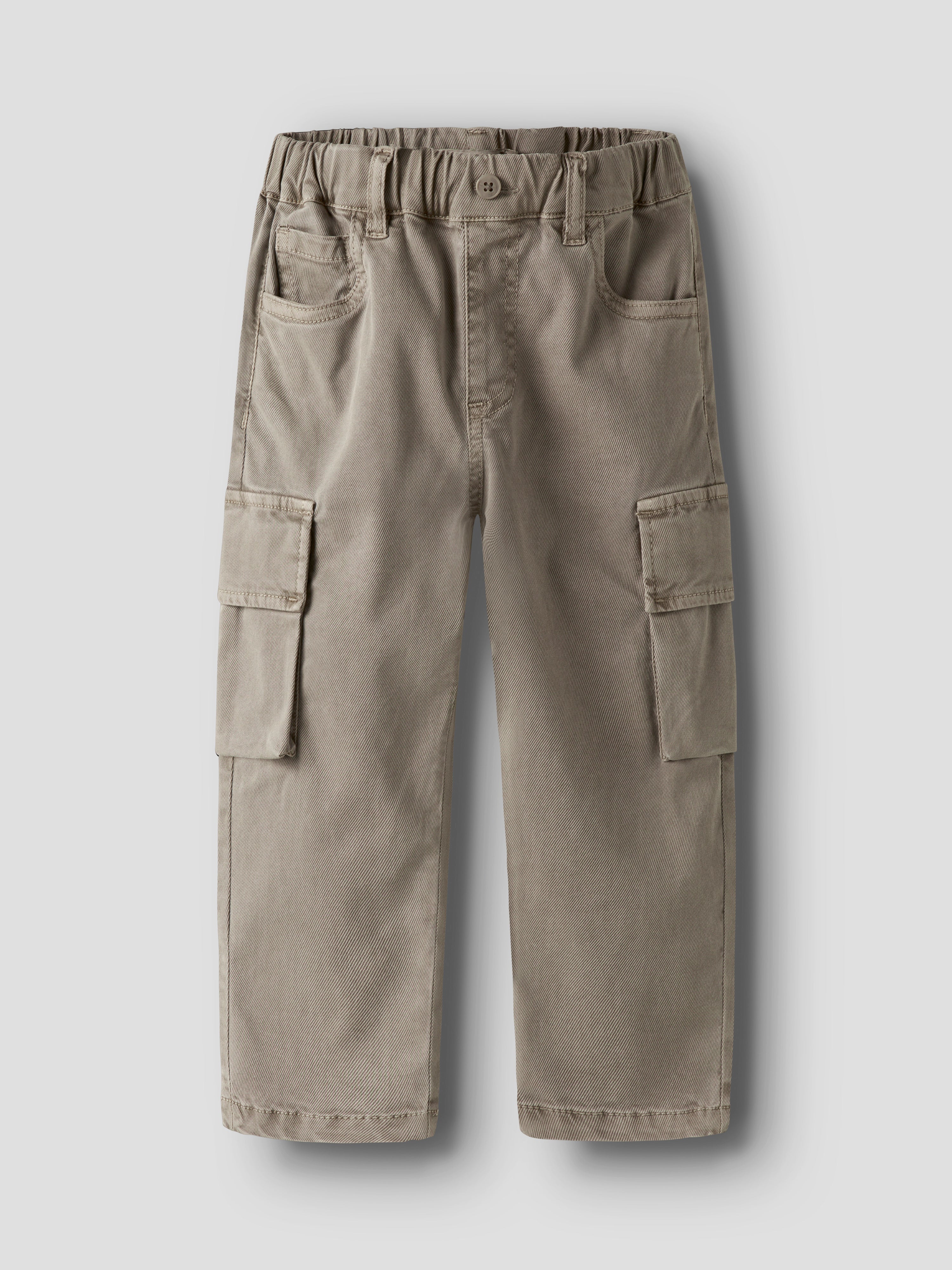 Pantalón Cargo Desgastado Mini