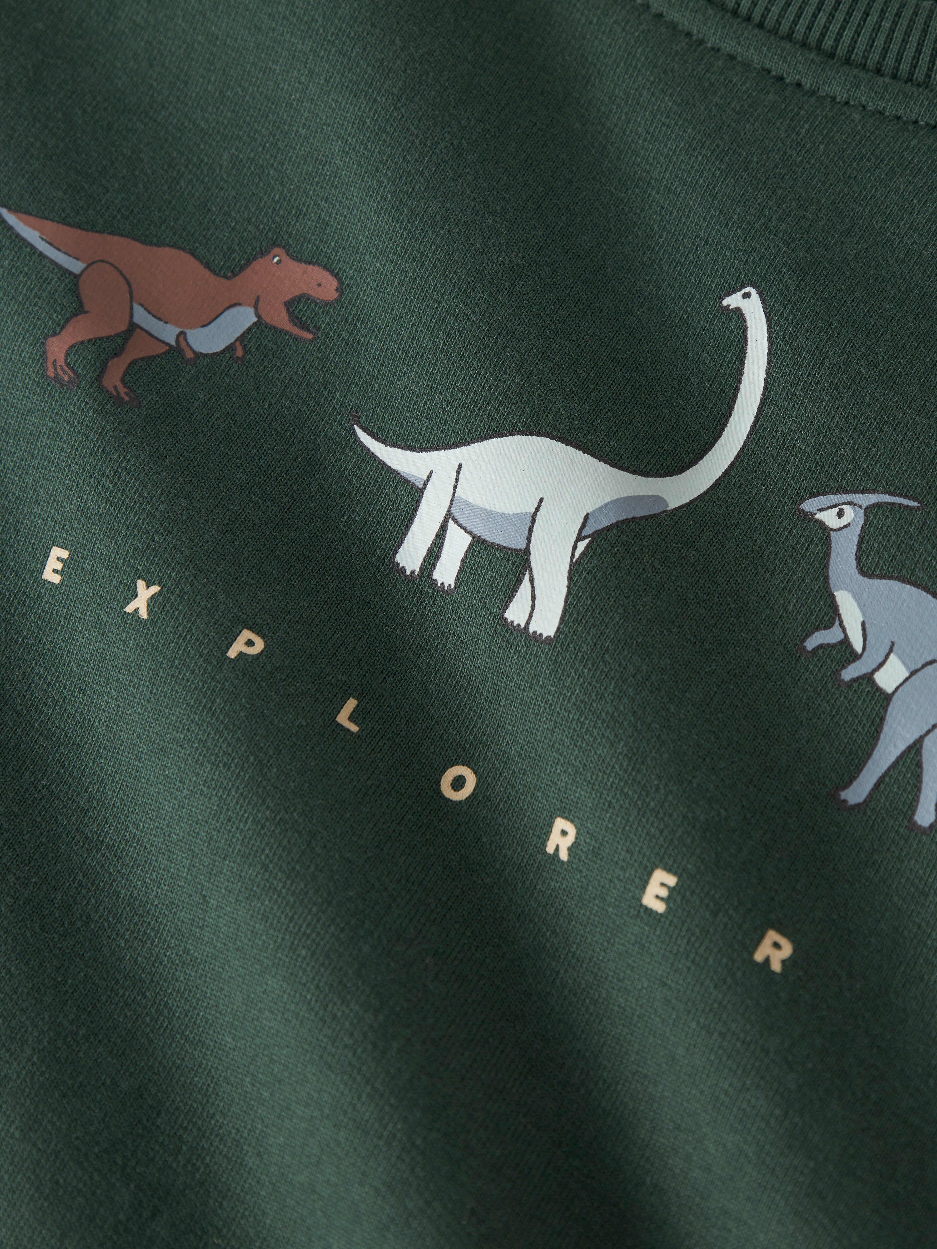 Sudadera Explorer Verde Mini