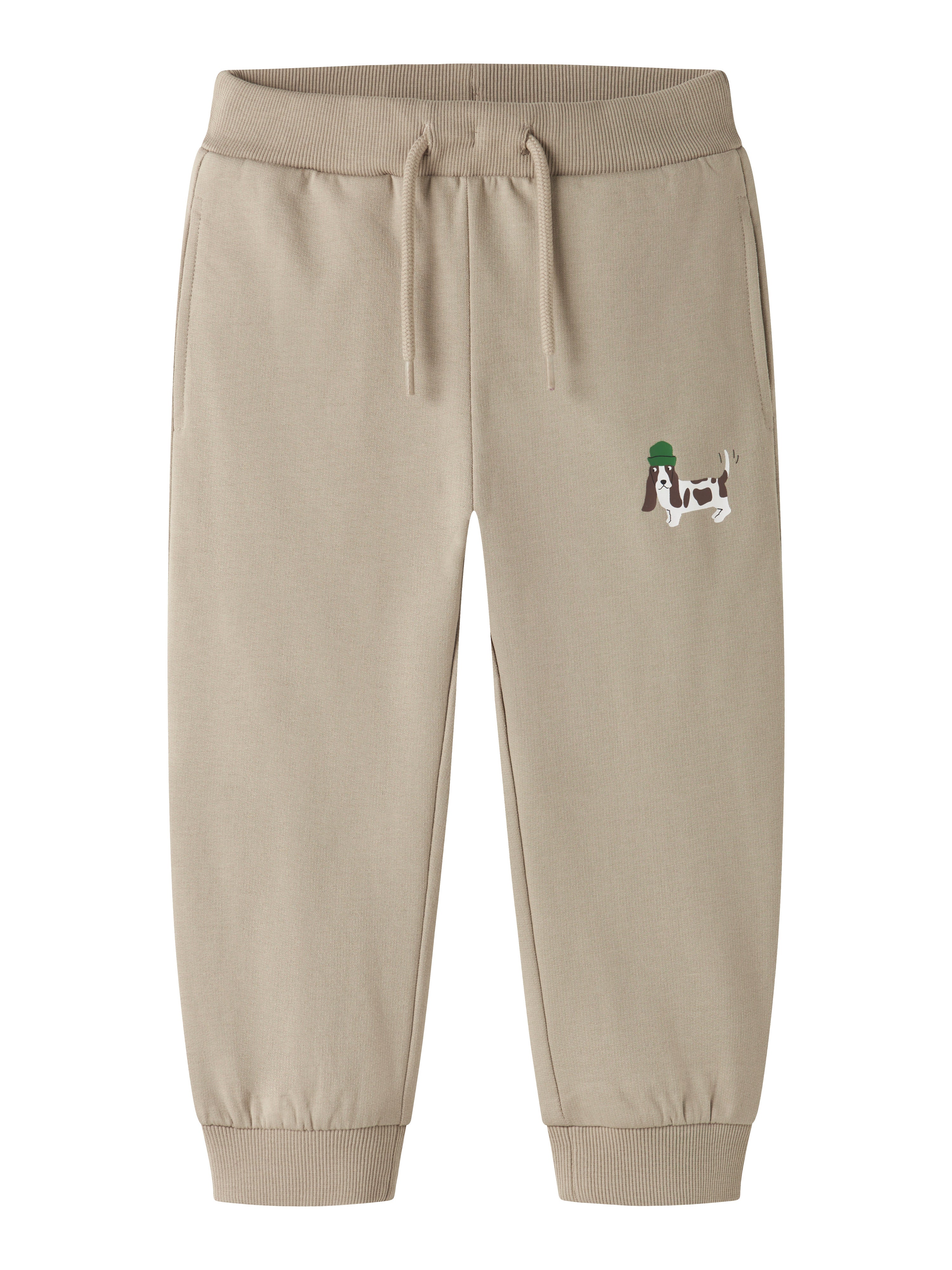 Pantalón Perrito Beige Mini