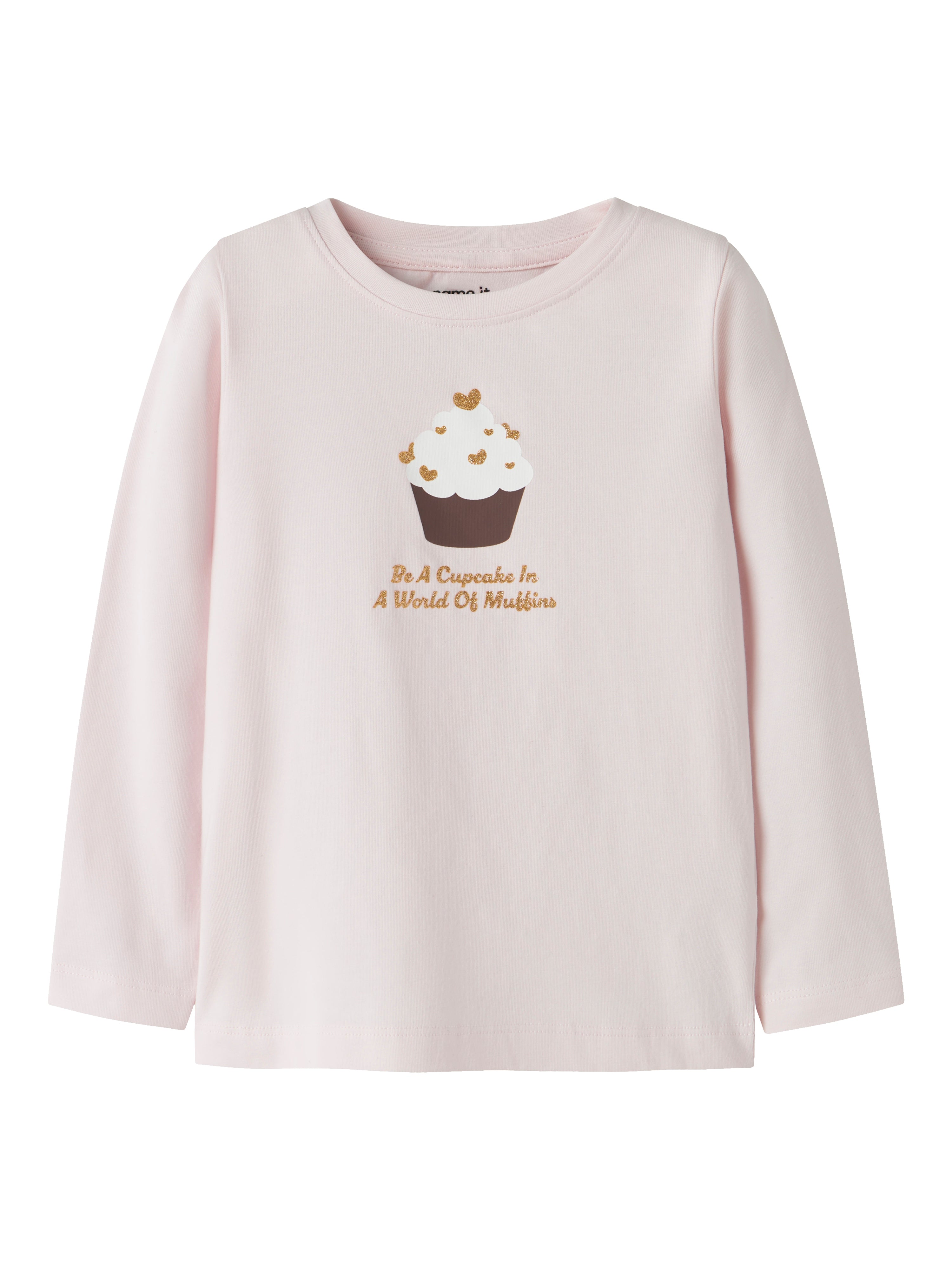 Camiseta Cupcake Rosa Mini