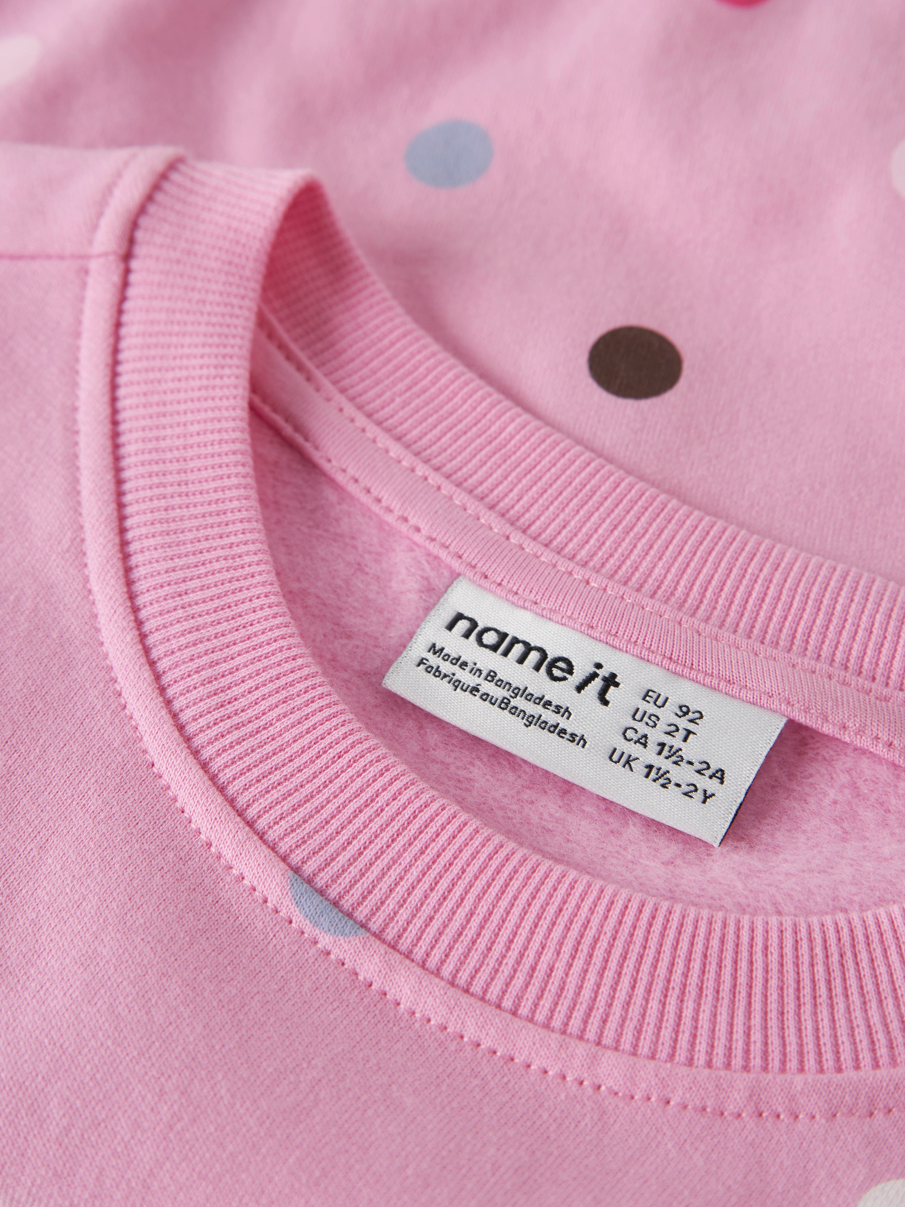 Sudadera Lunares Multicolor Mini