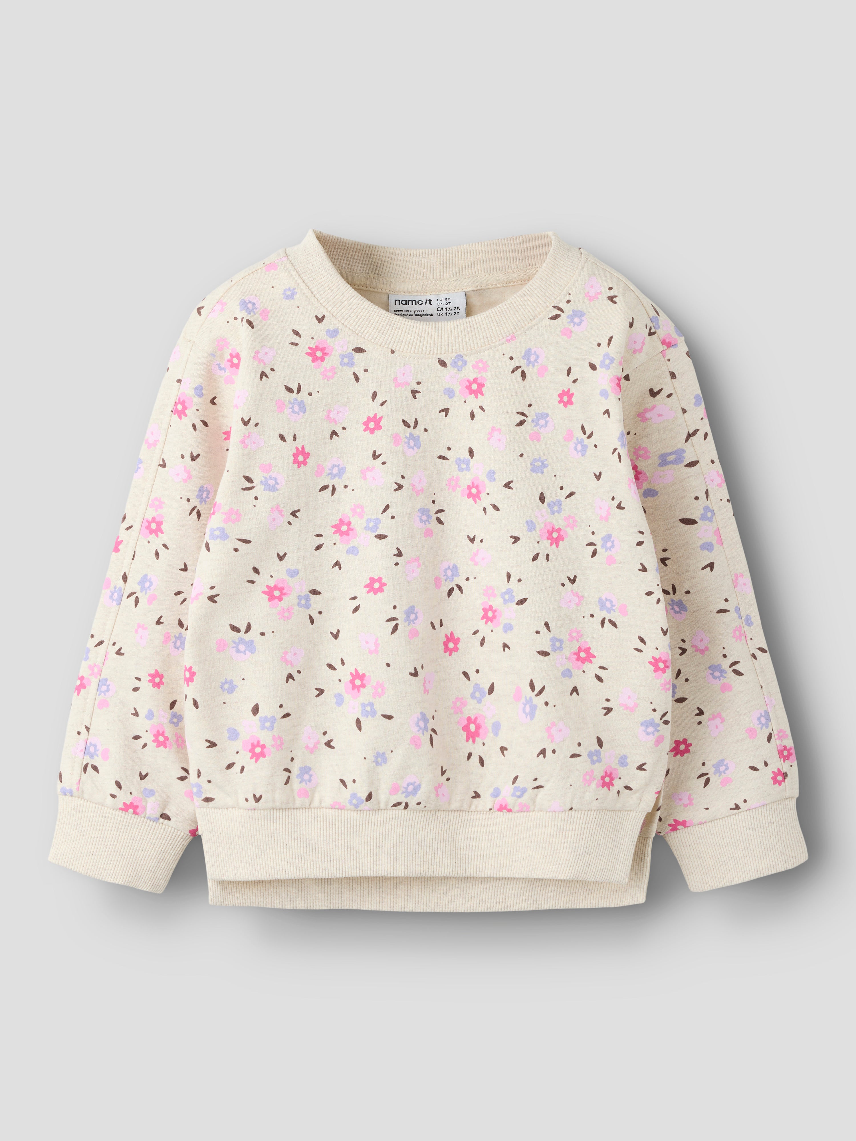Sudadera Floral Mini