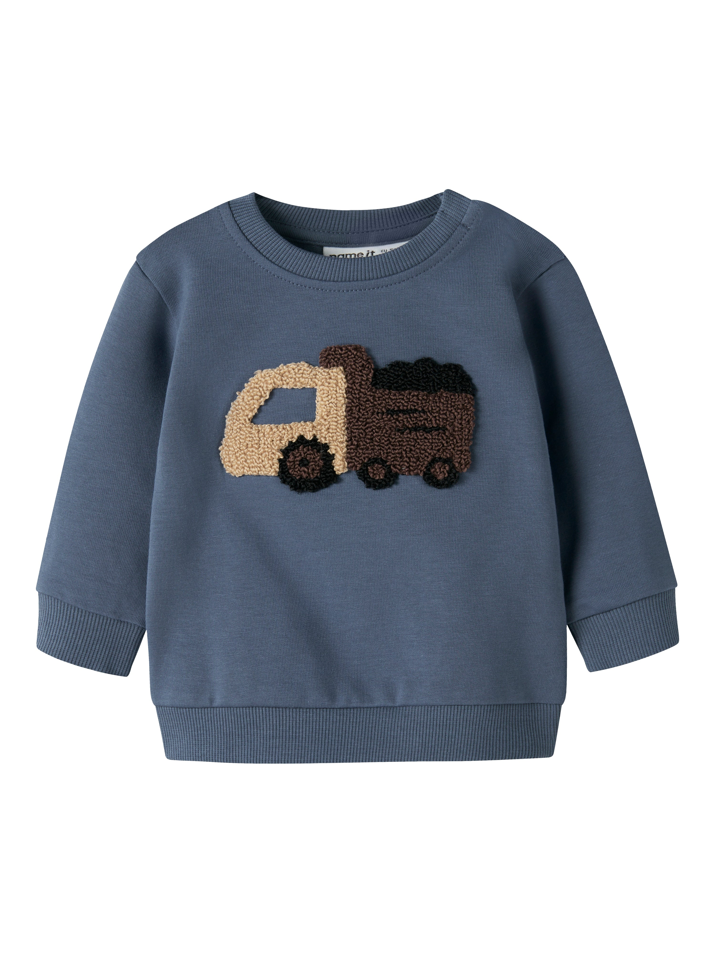 Sudadera Camión Azul Bebé