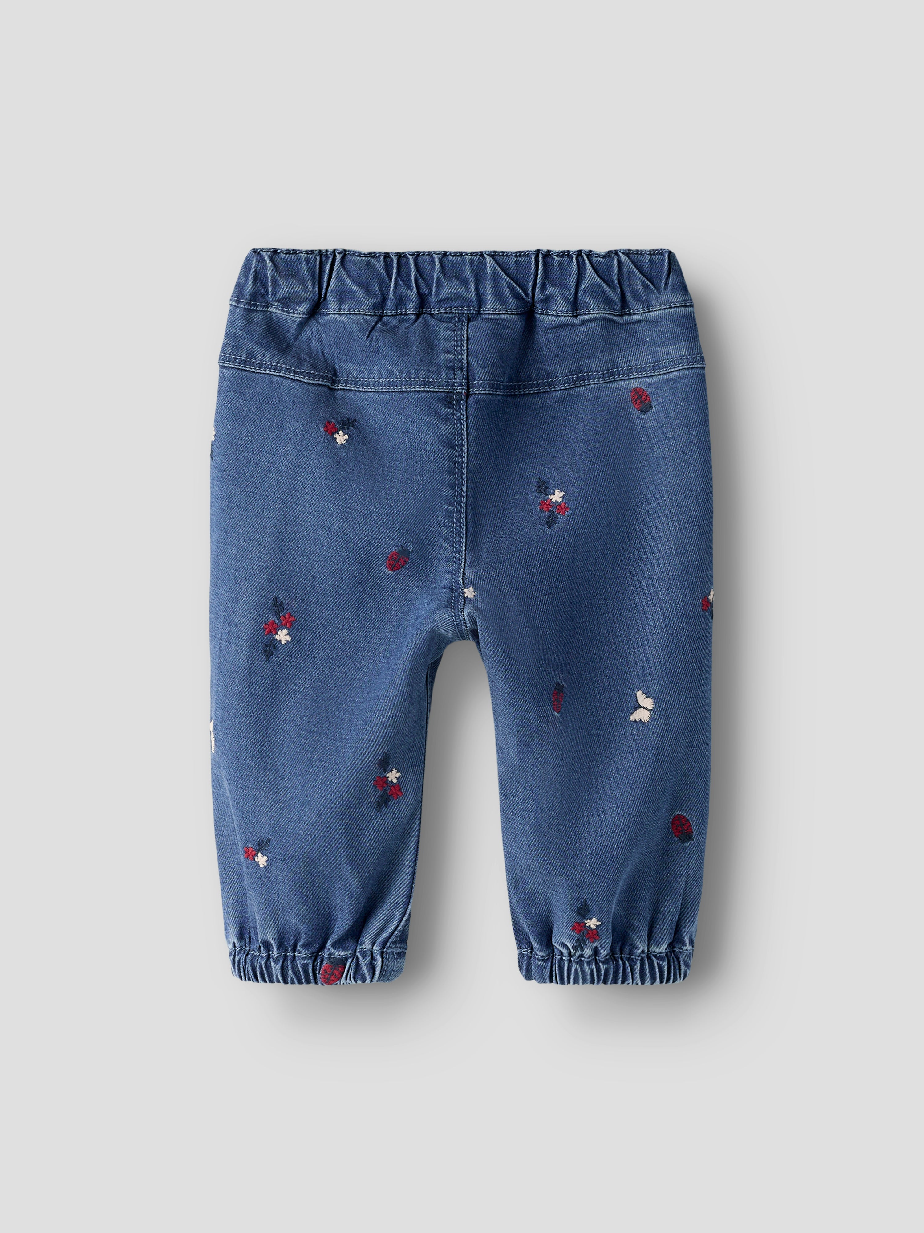 Pantalón Denim Mariposa Bebé