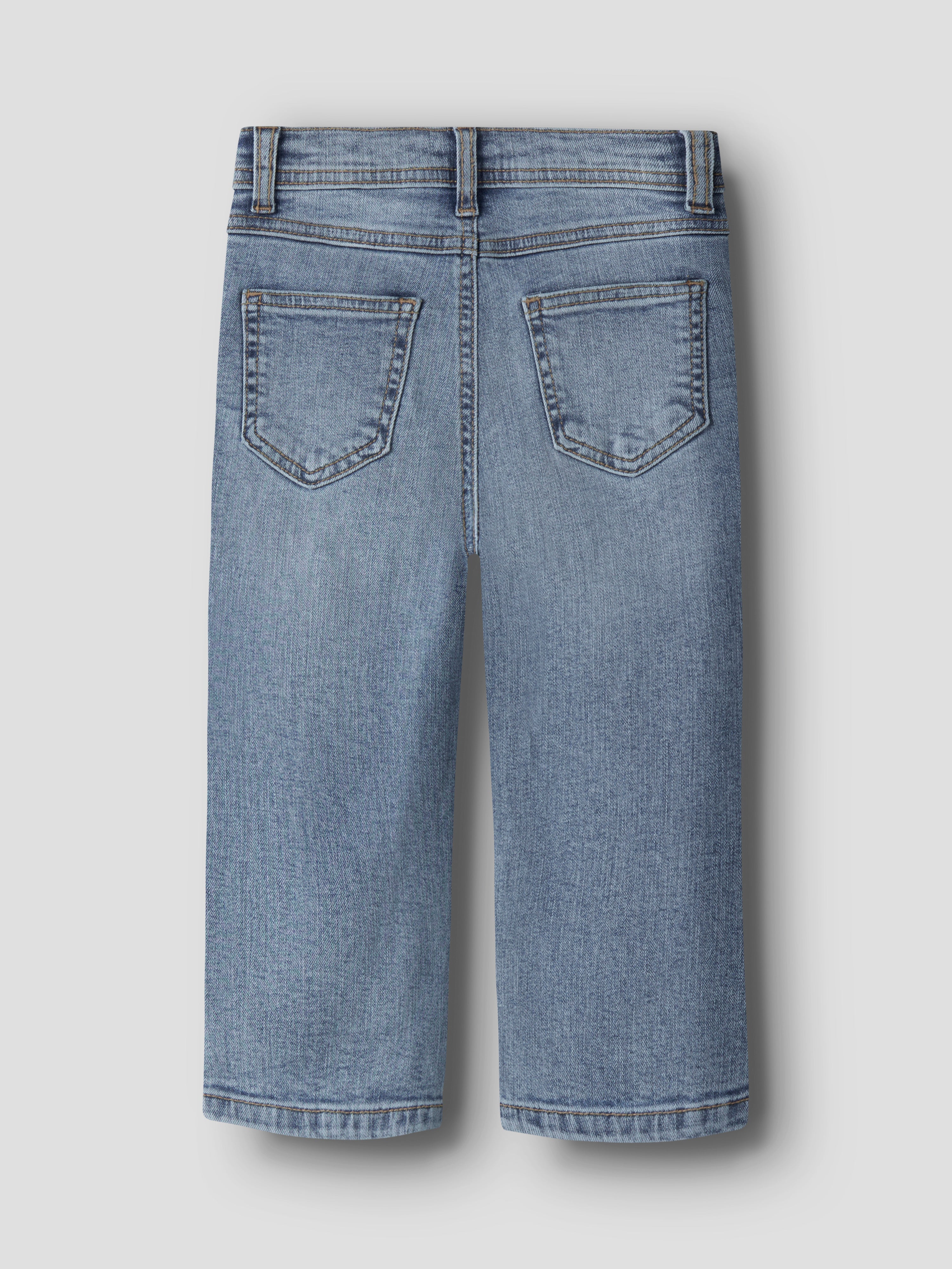 Jeans Straight Medium Blue Mini