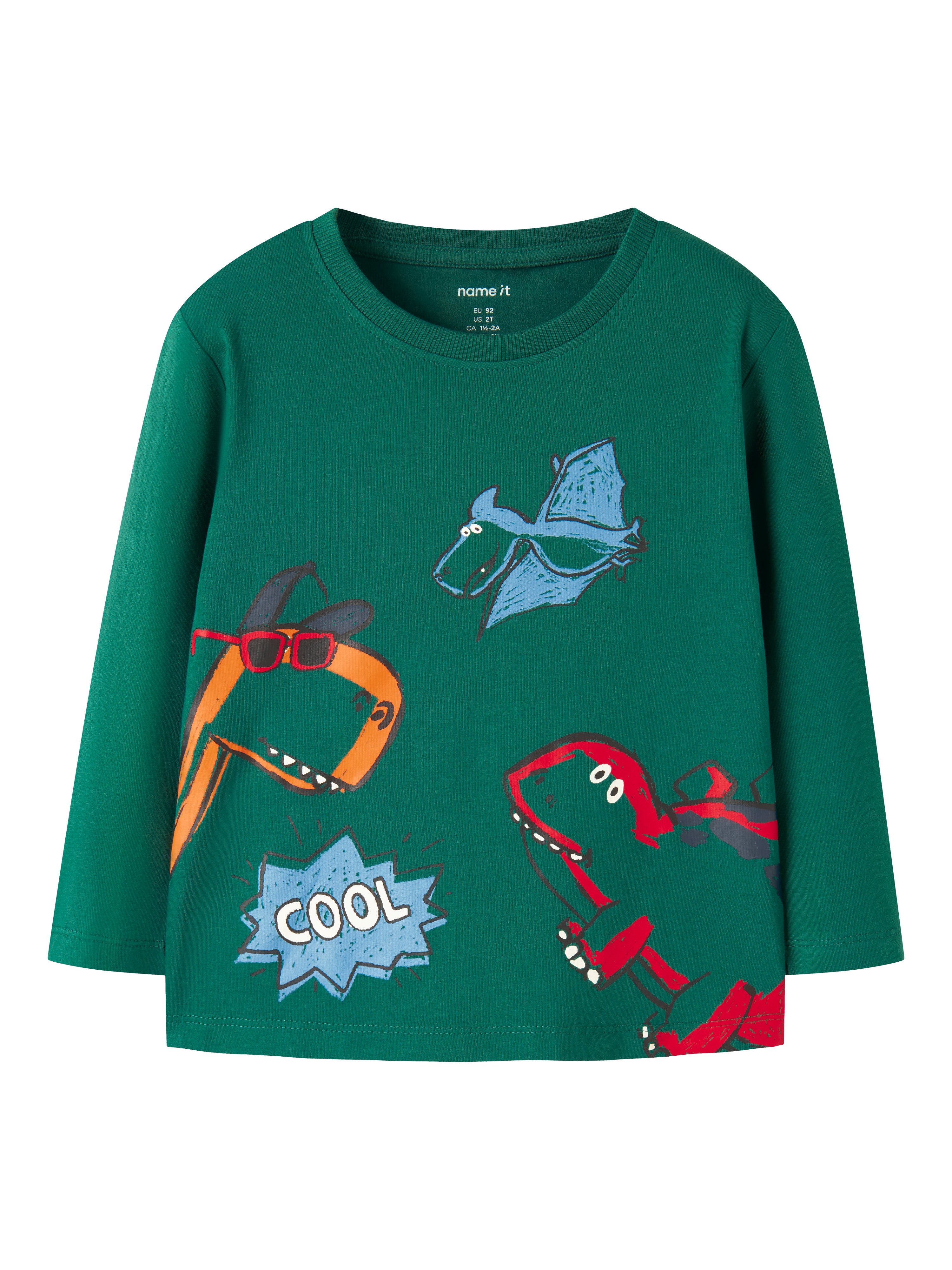 Camiseta Dibujos Verde Mini