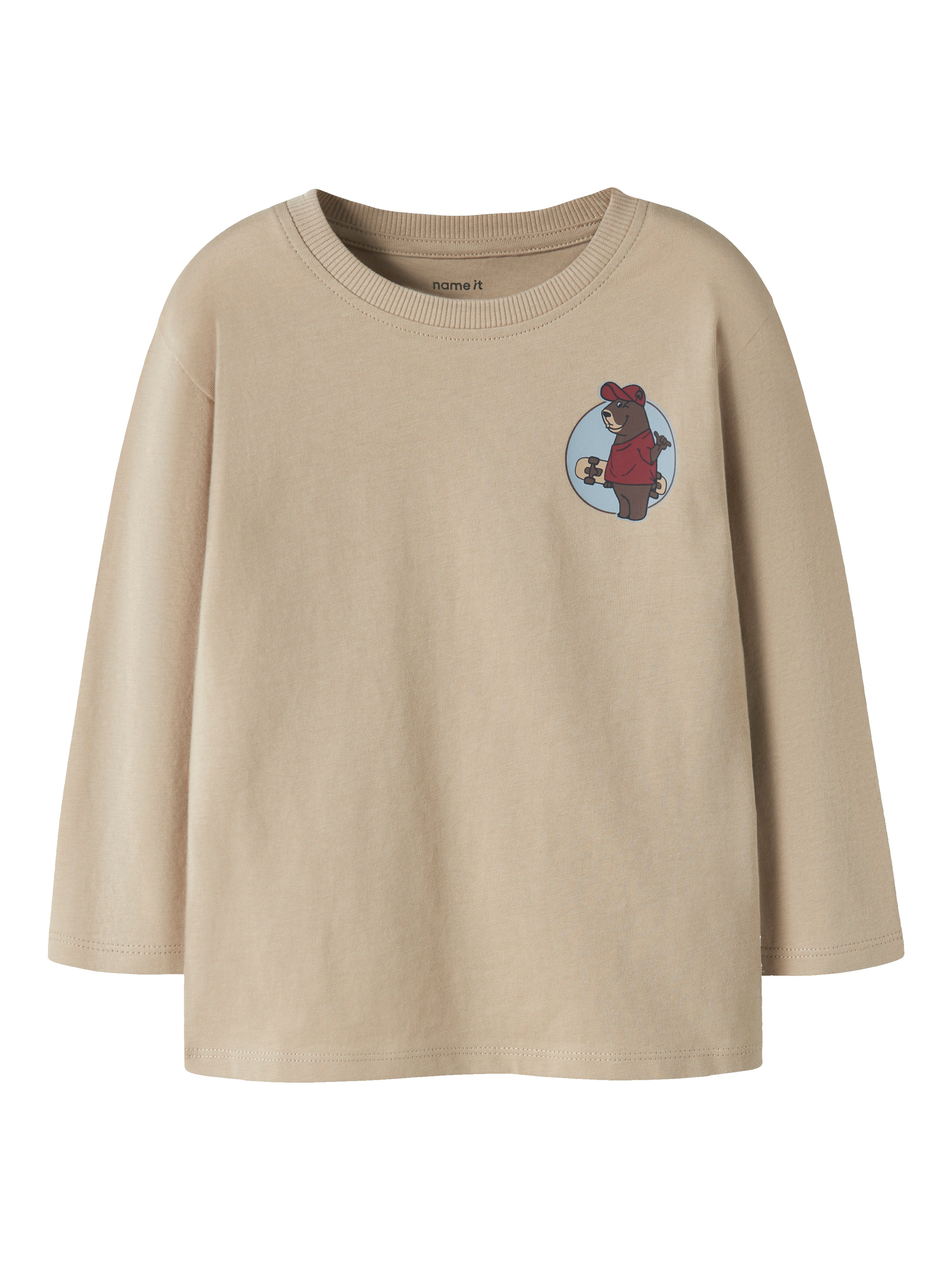 Camiseta Skate Beige Mini