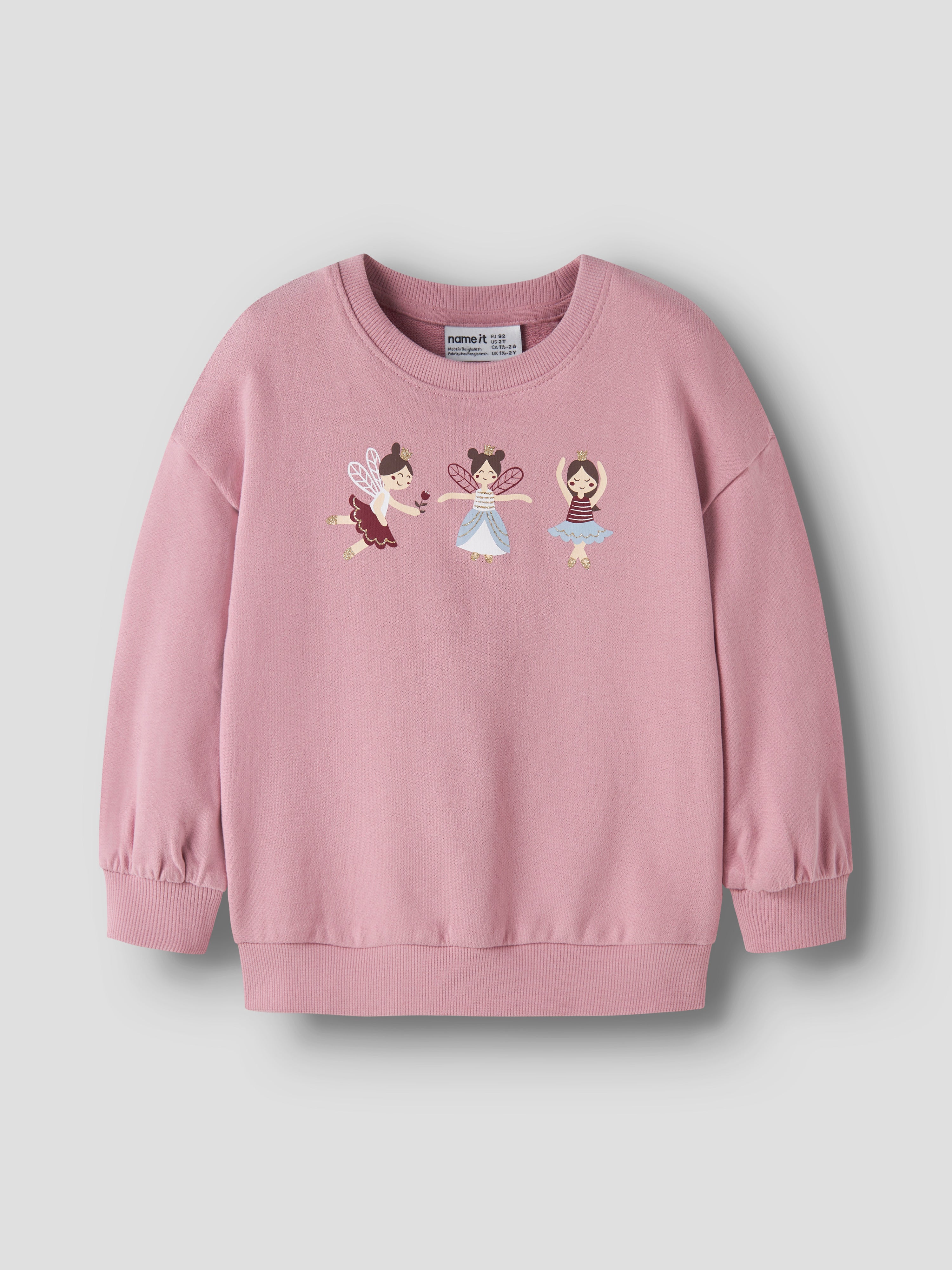 Sudadera Hadas Lila Mini