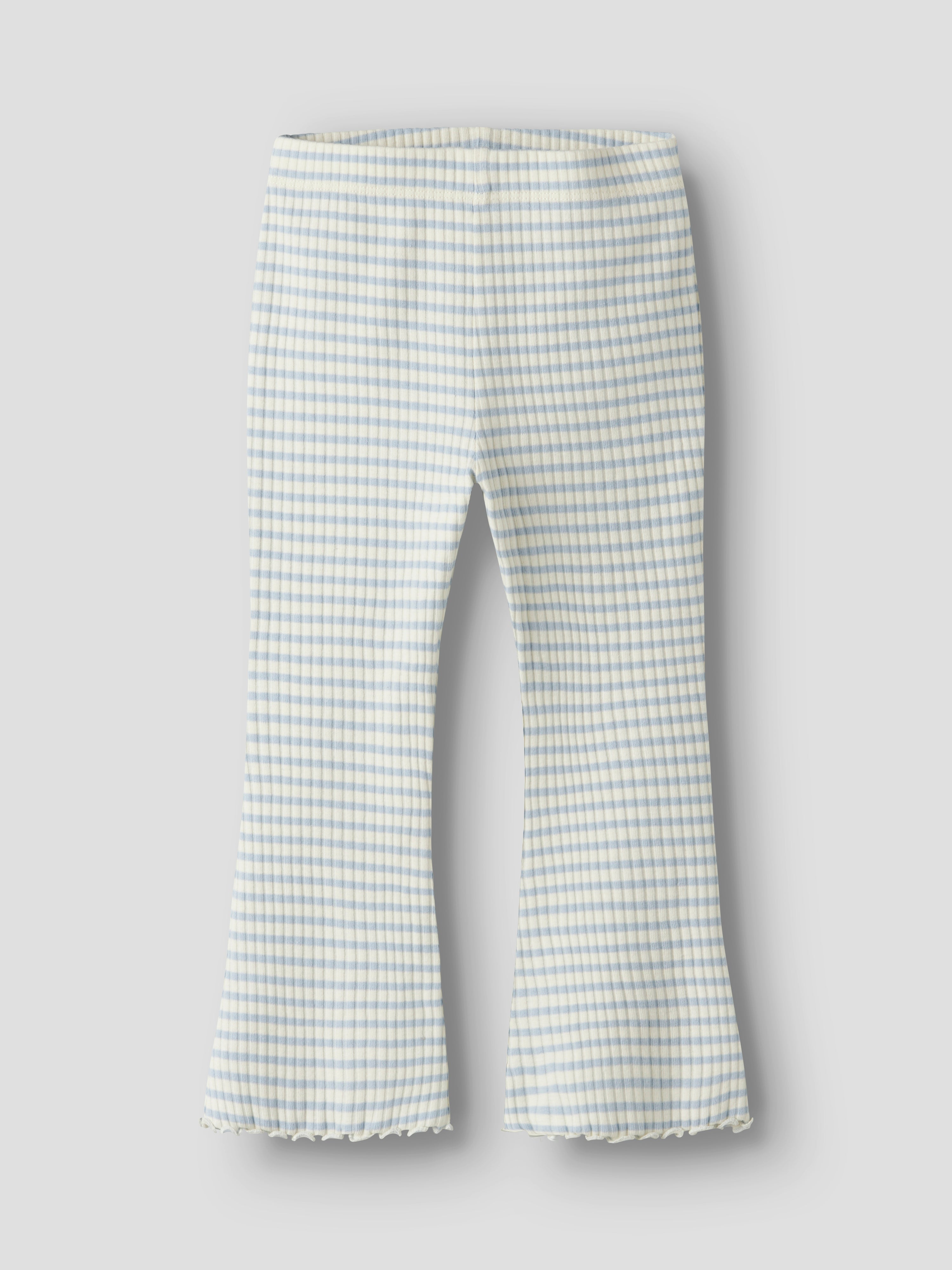 Legging Flare Rayas Azul Mini