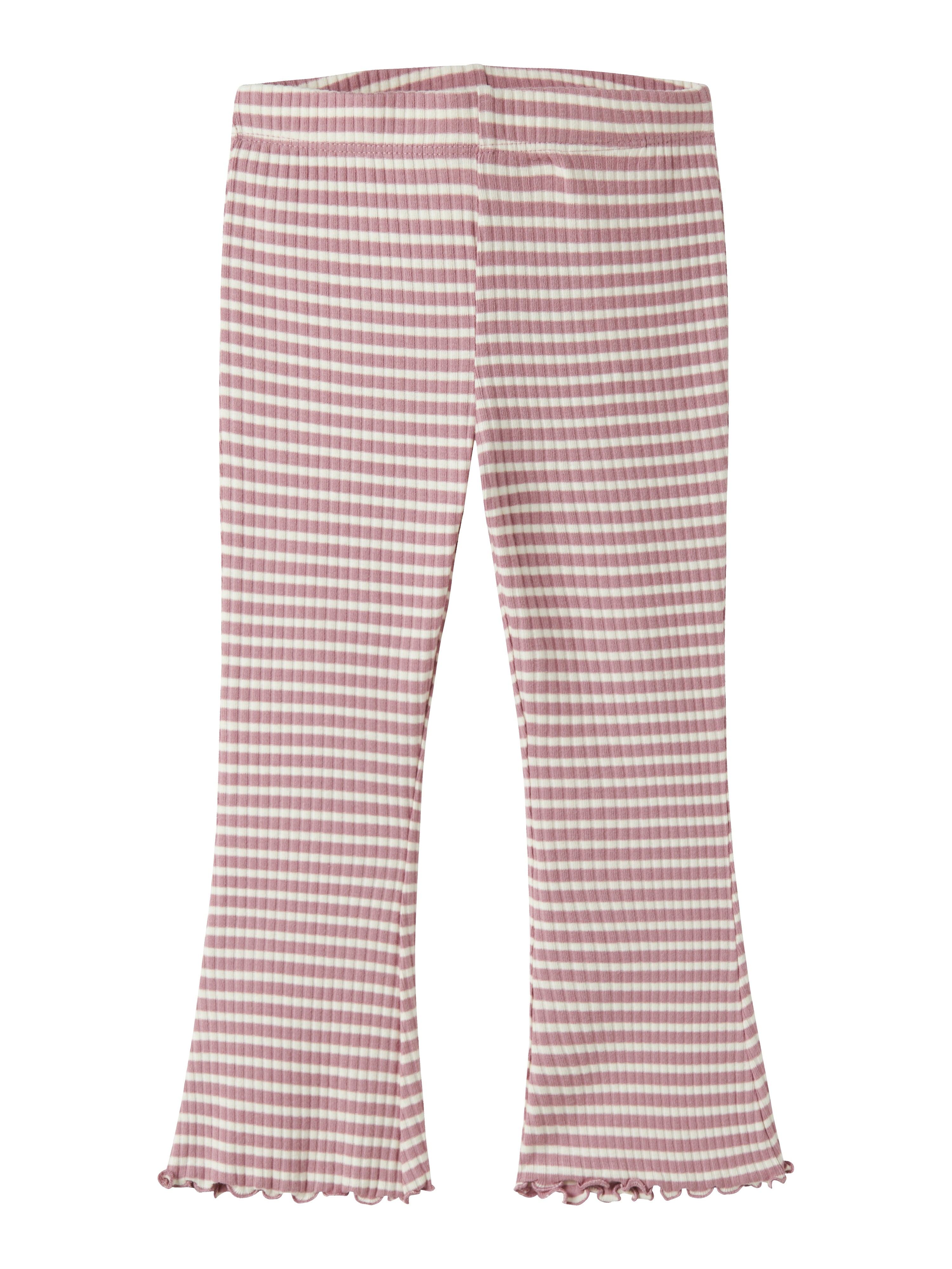 Legging Flare Rayas Lila Mini