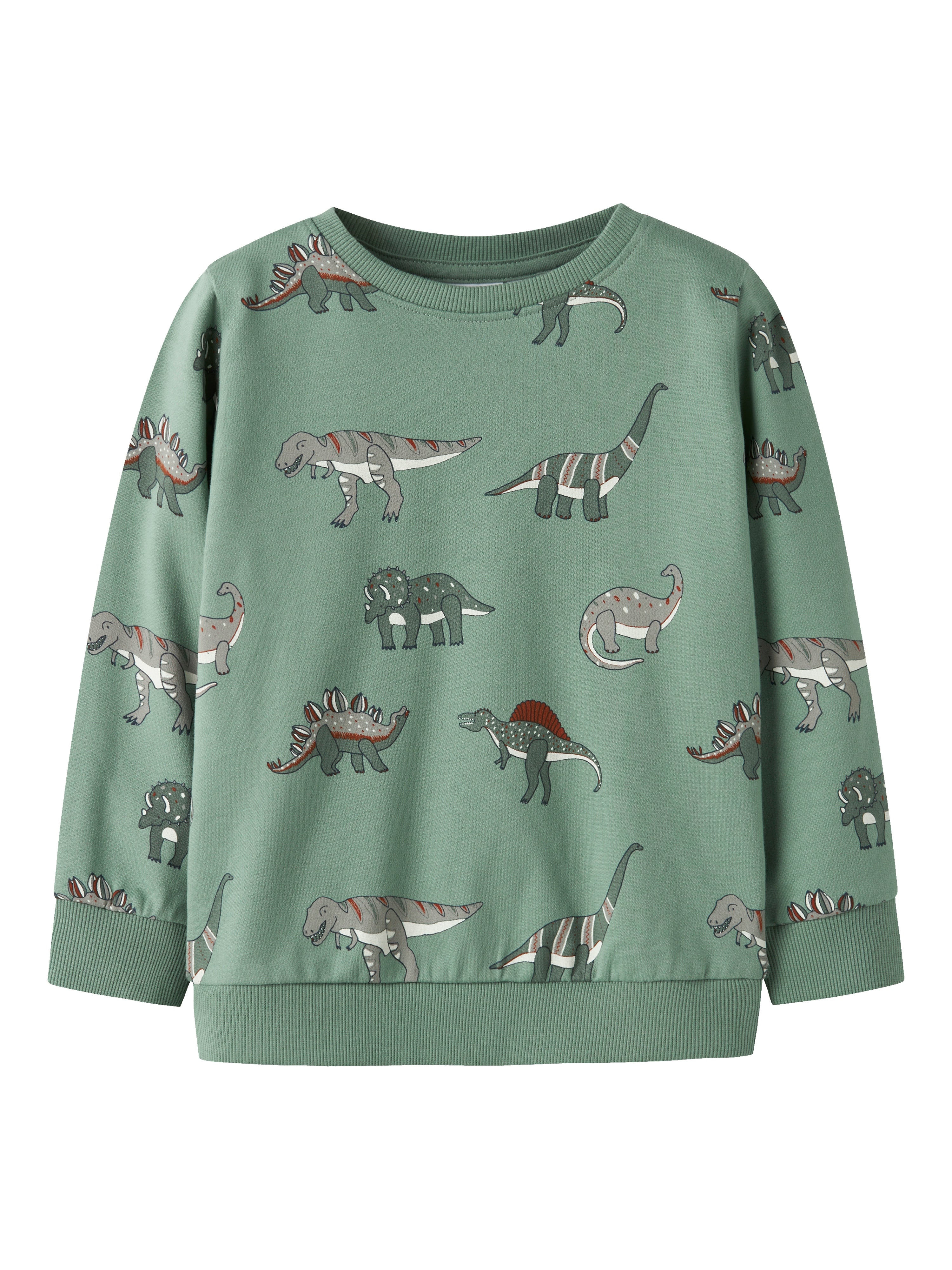 Sudadera Dinos Verde Mini