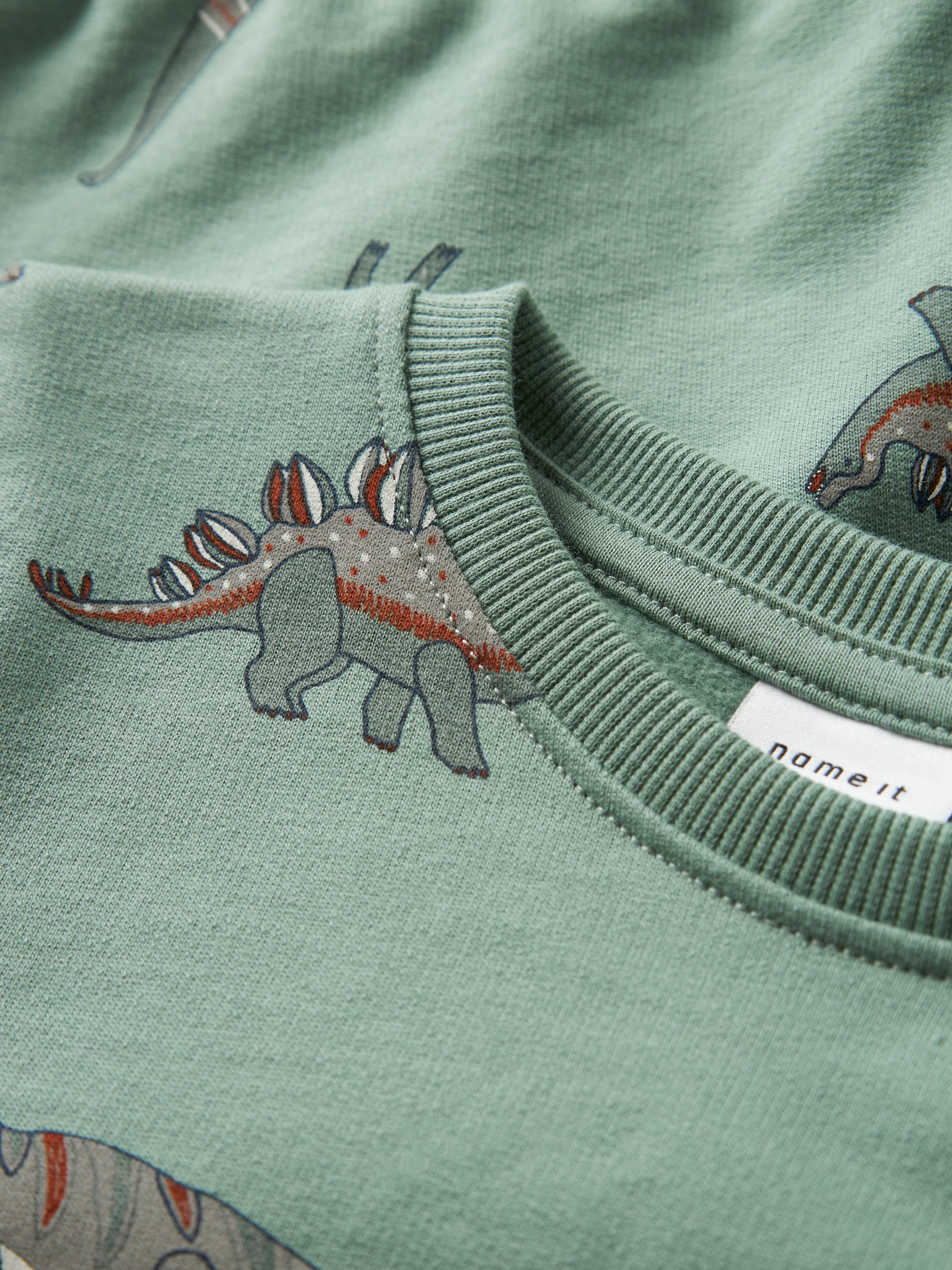 Sudadera Dinos Verde Mini