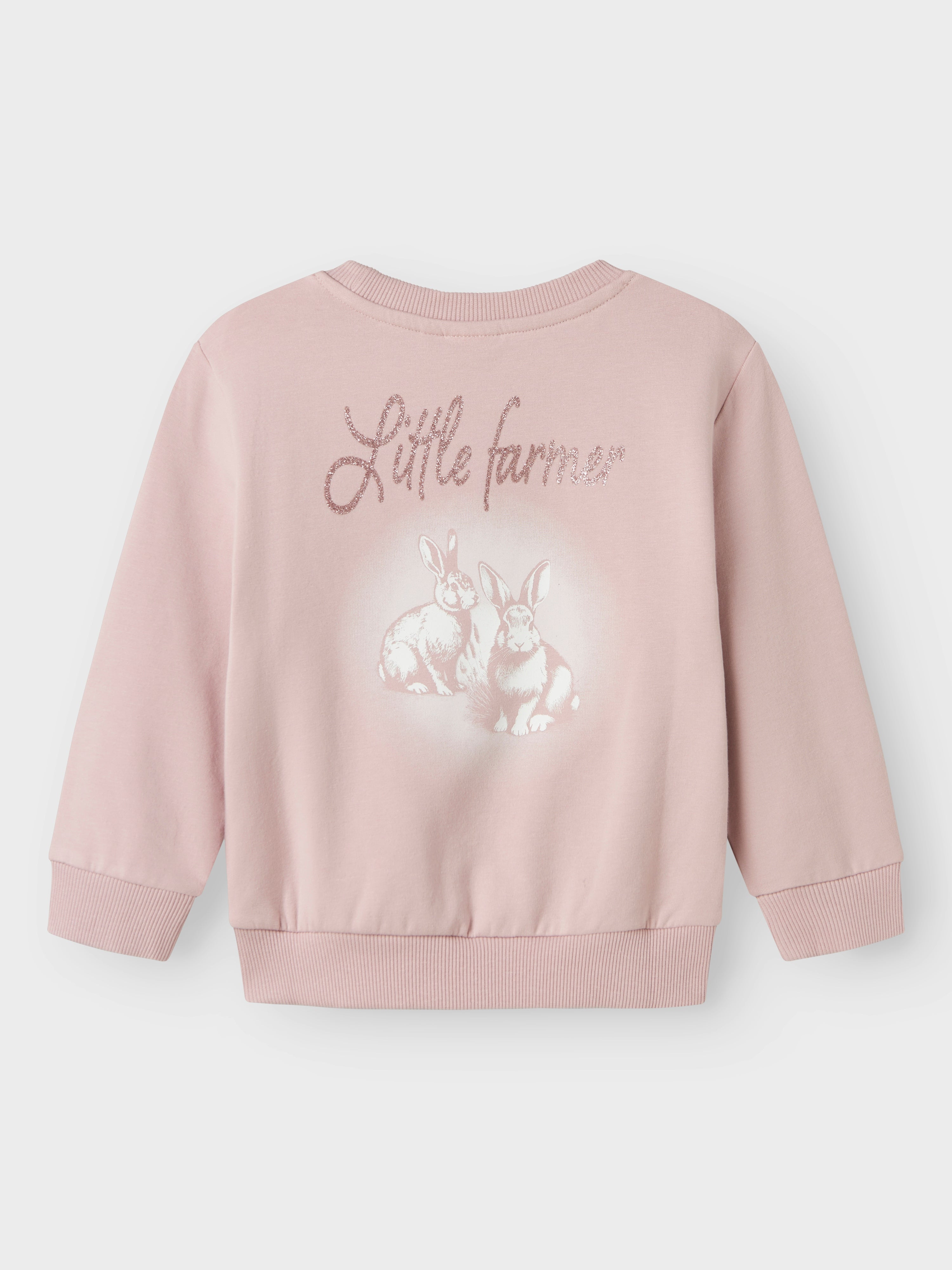 Sudadera Mariposas Lila Mini