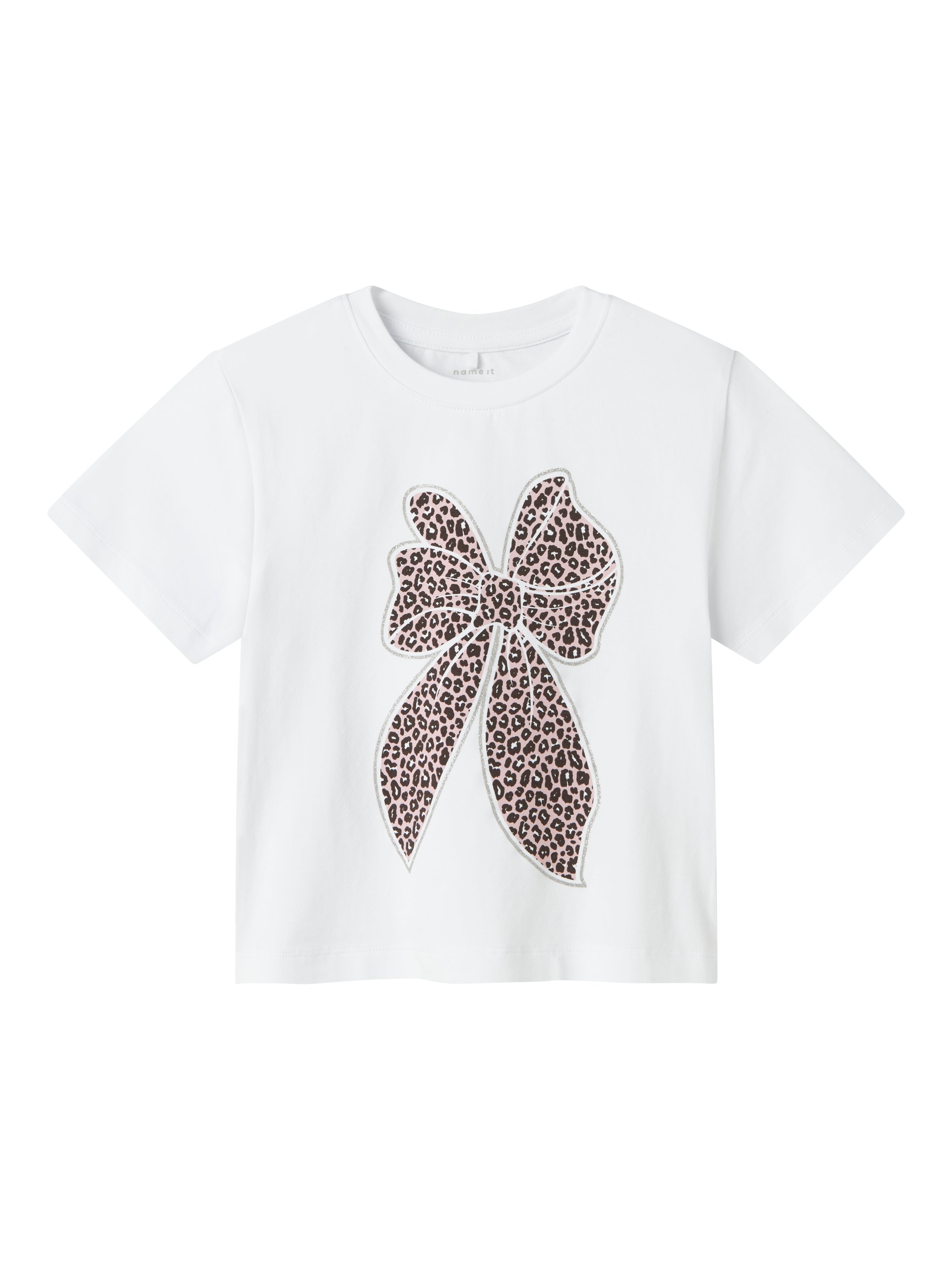 Camiseta Lazo Animal Print Blanca
