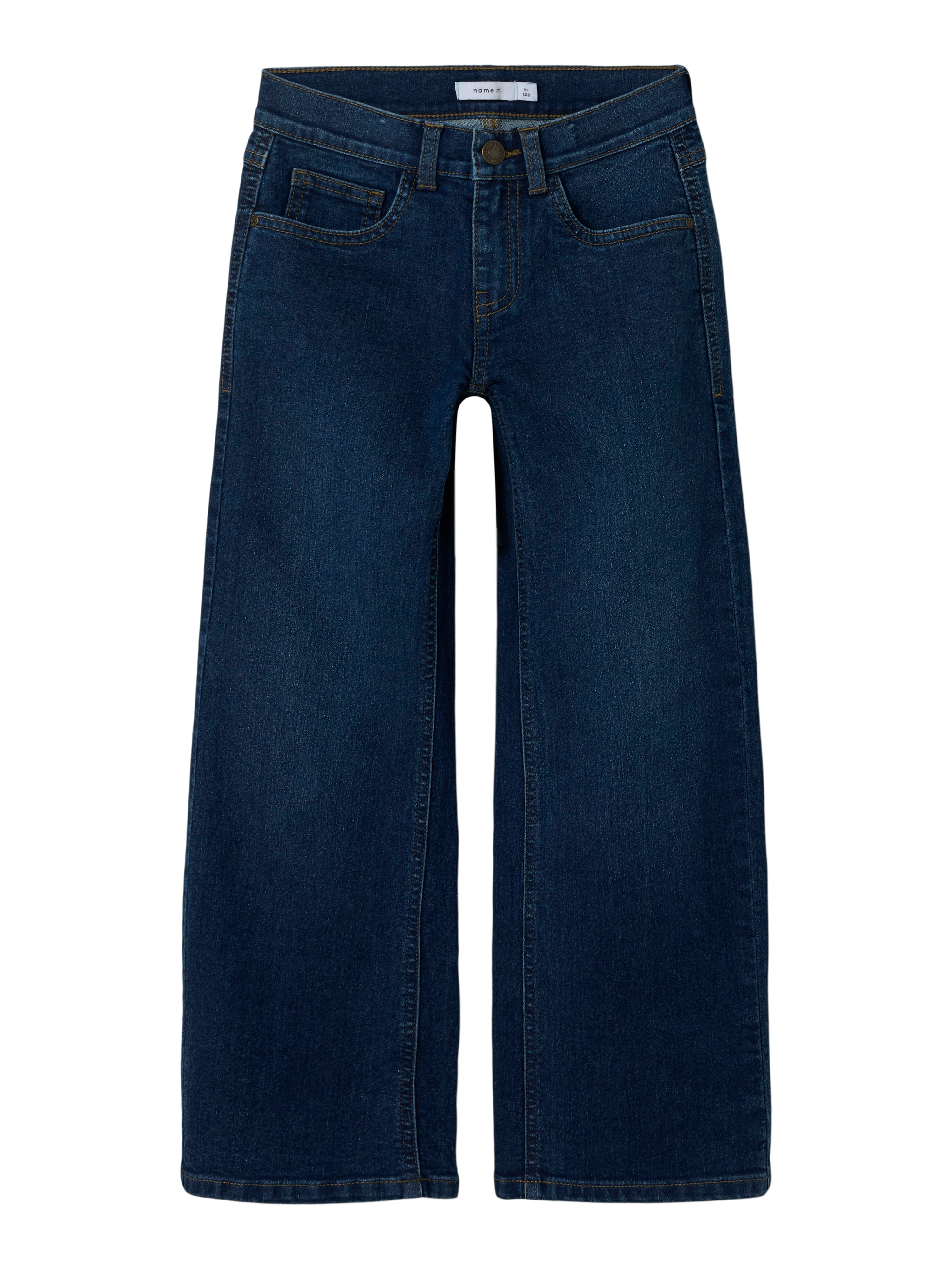Jeans Wide Dark Blue Kid