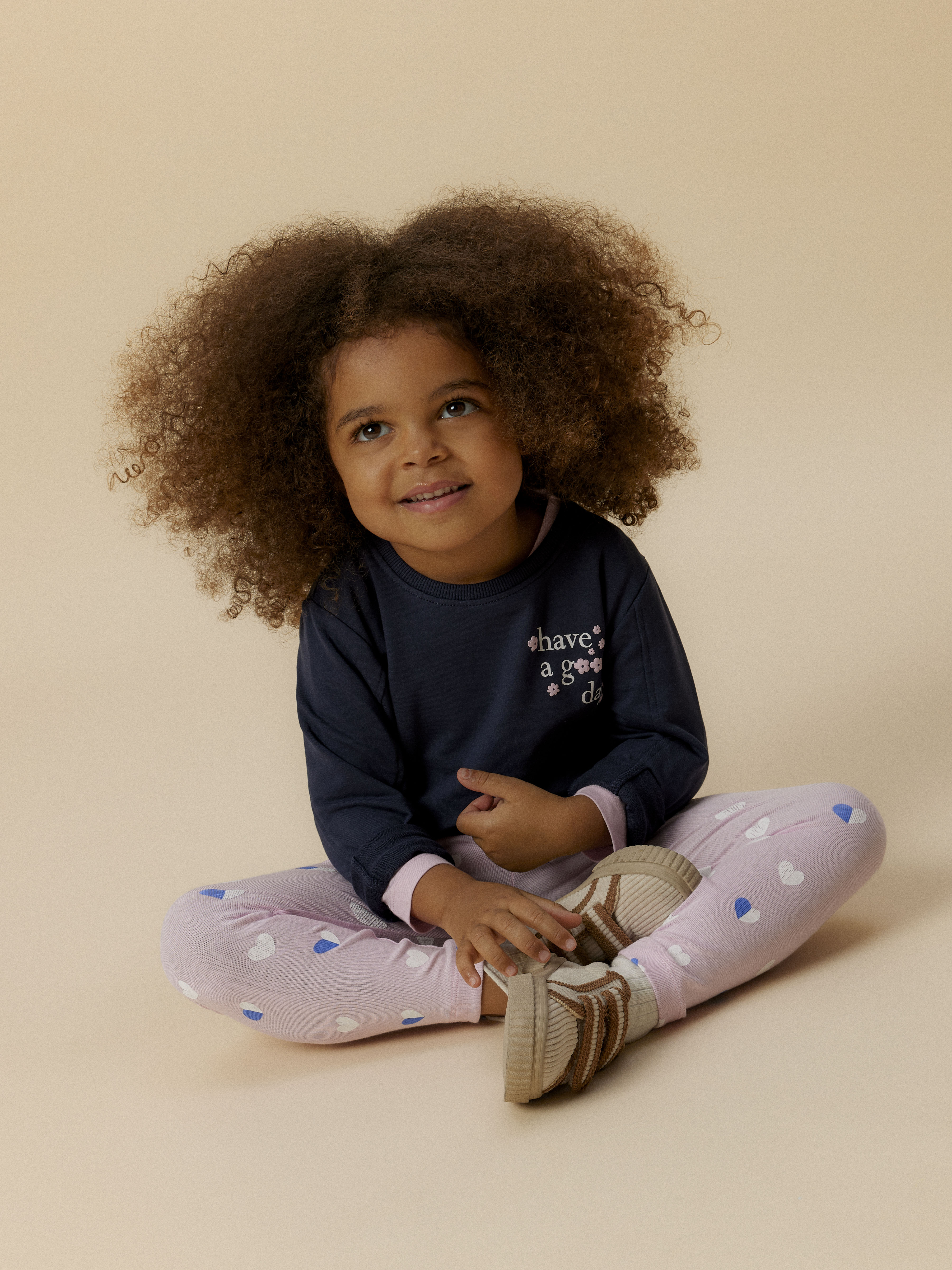 Sudadera Good Day Marino Mini