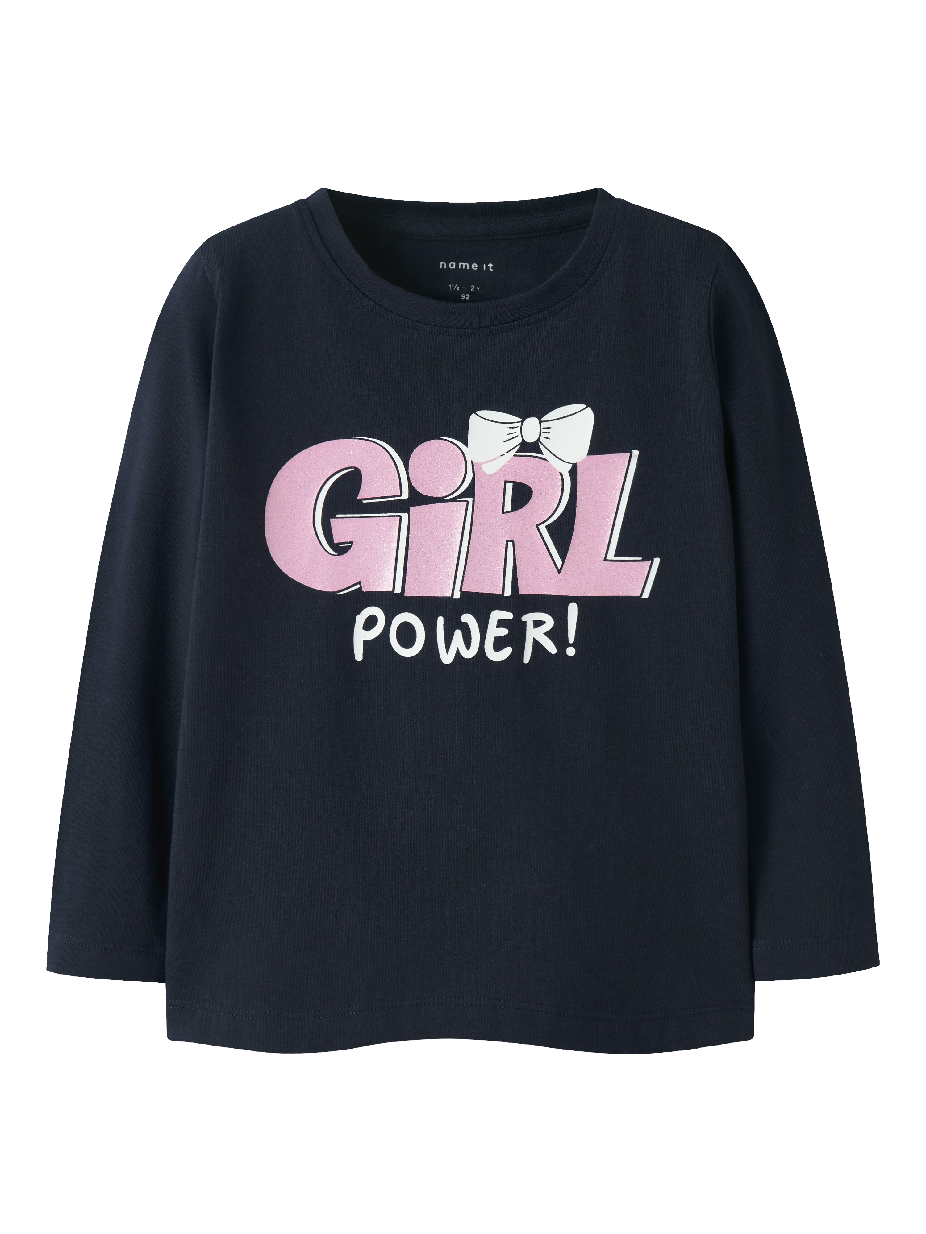 Camiseta Glitter Marino Mini