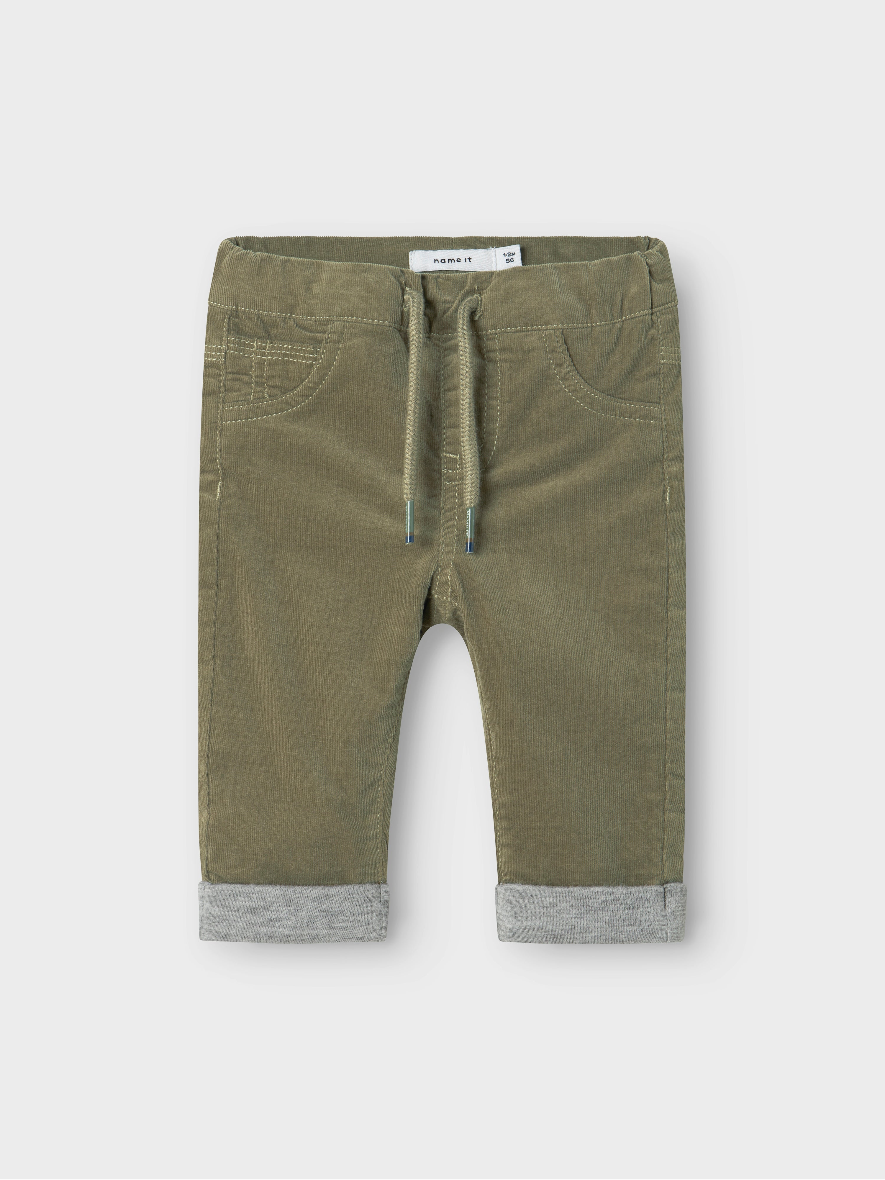 Pantalón Pana Verde Bebé