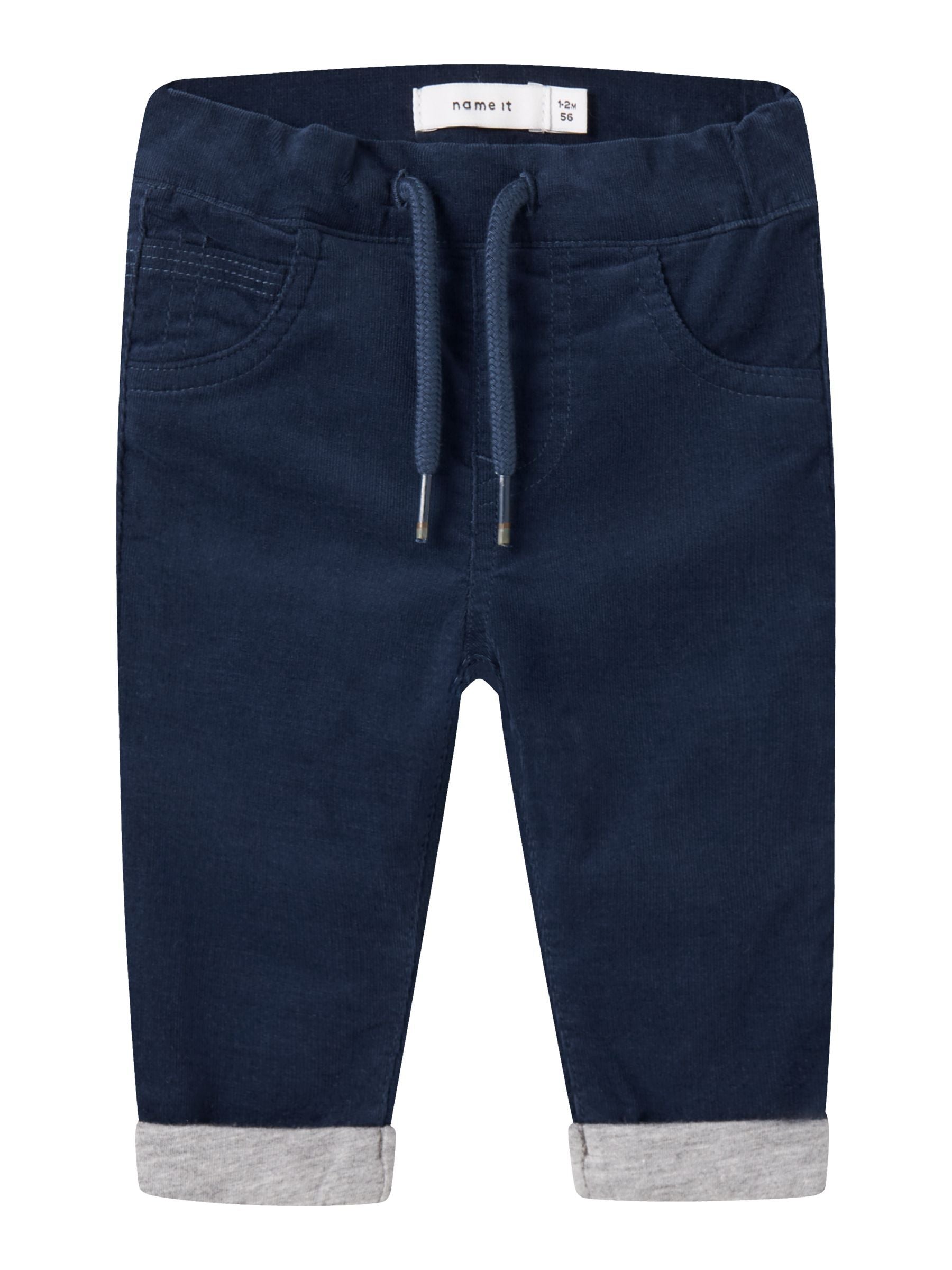 Pantalón Pana Azul Bebé