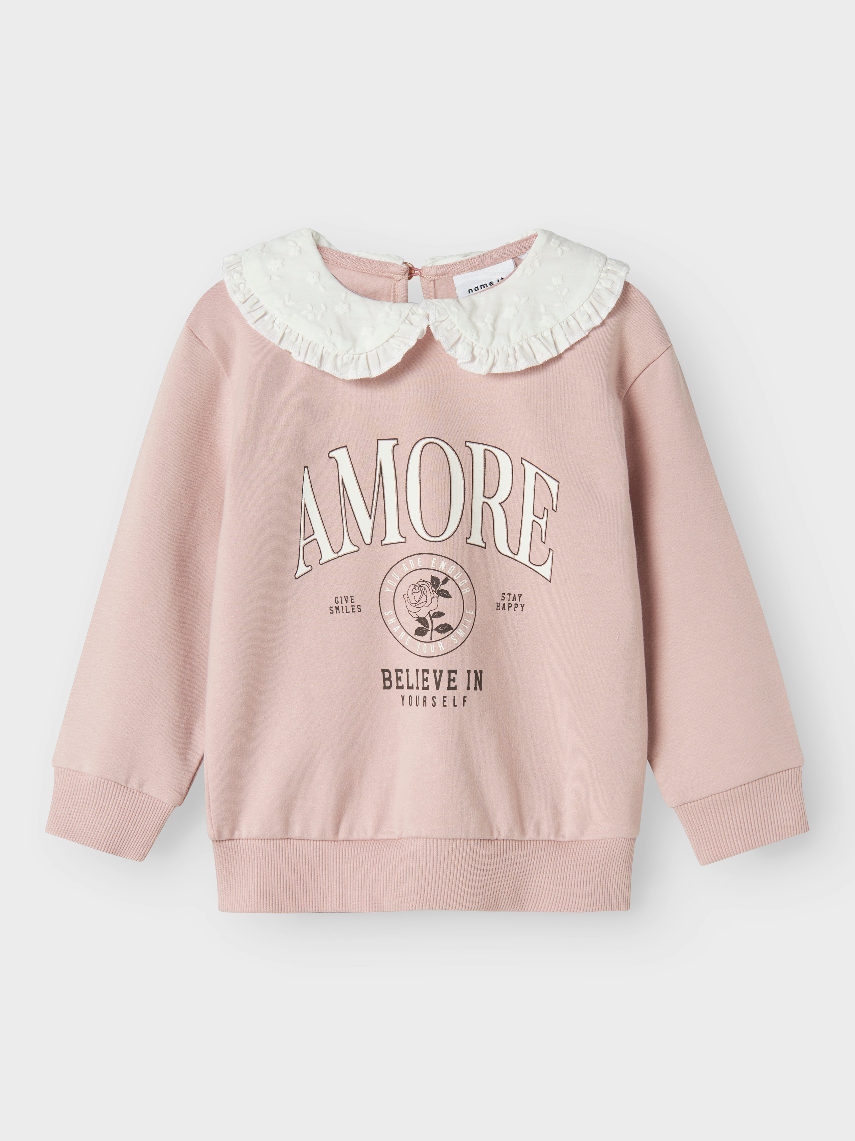 Sudadera Amore Lila Mini