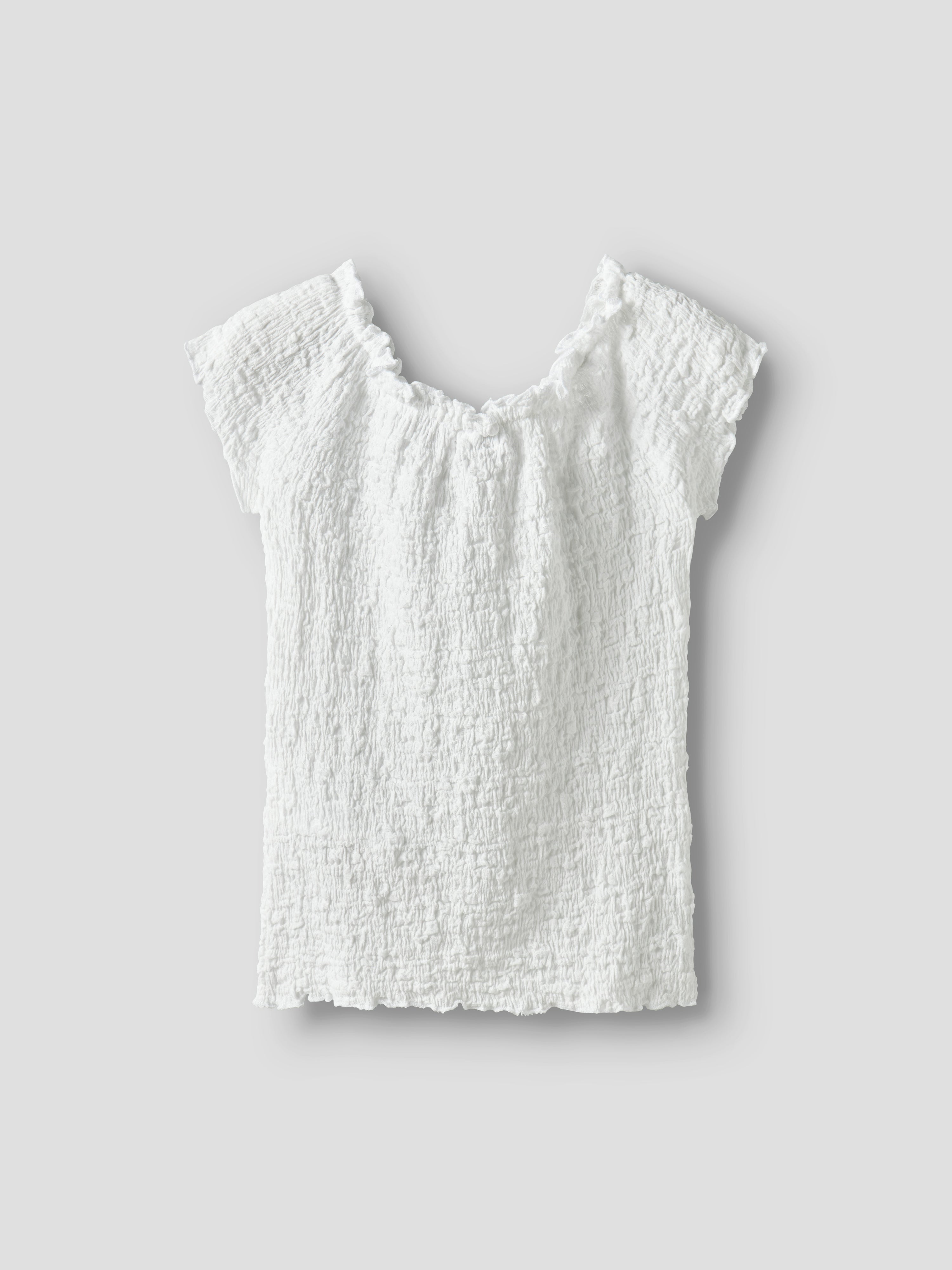 Top Nido De Abeja Blanco Kid