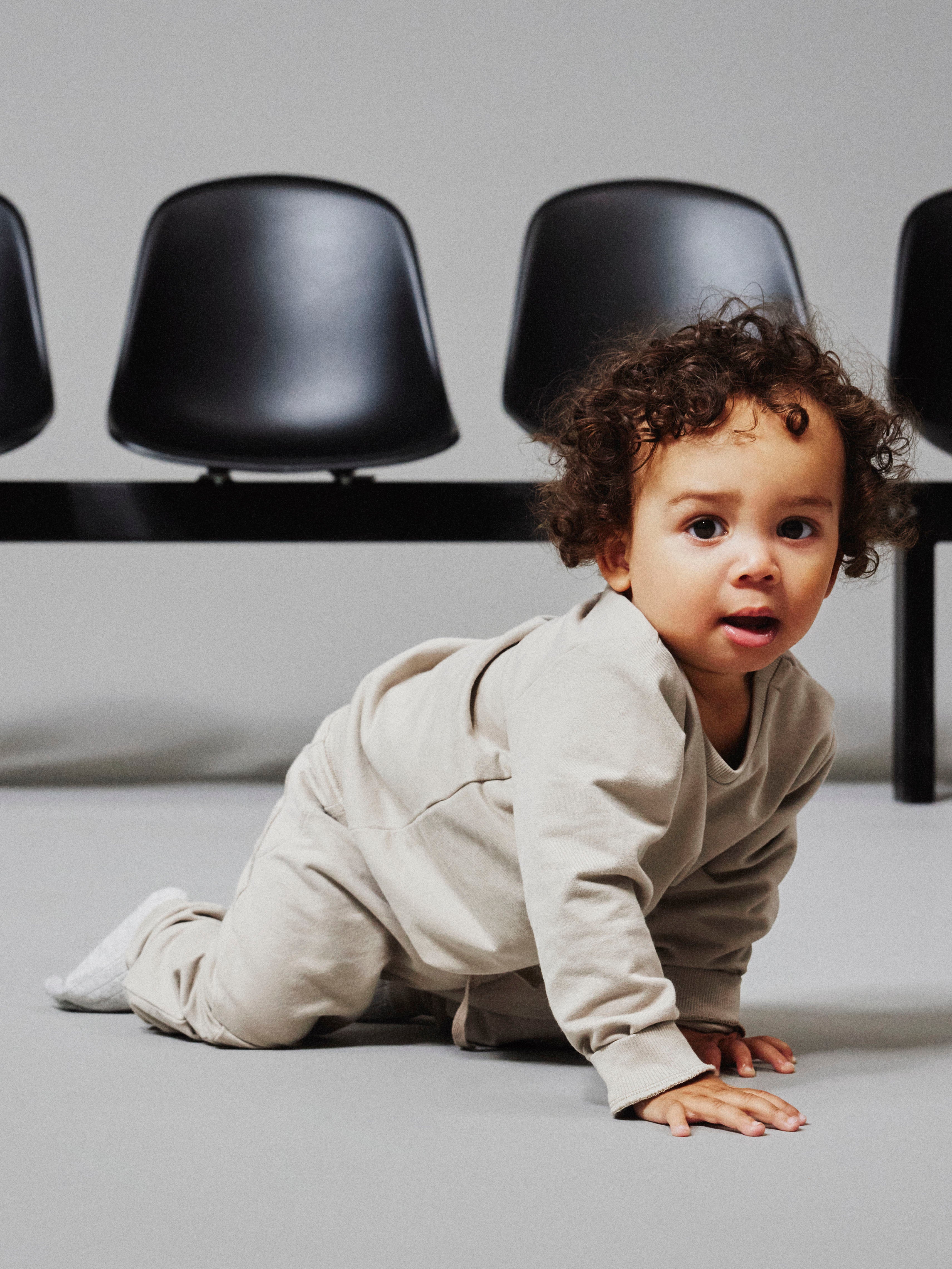 Sudadera Lisa Bebé Cashmere