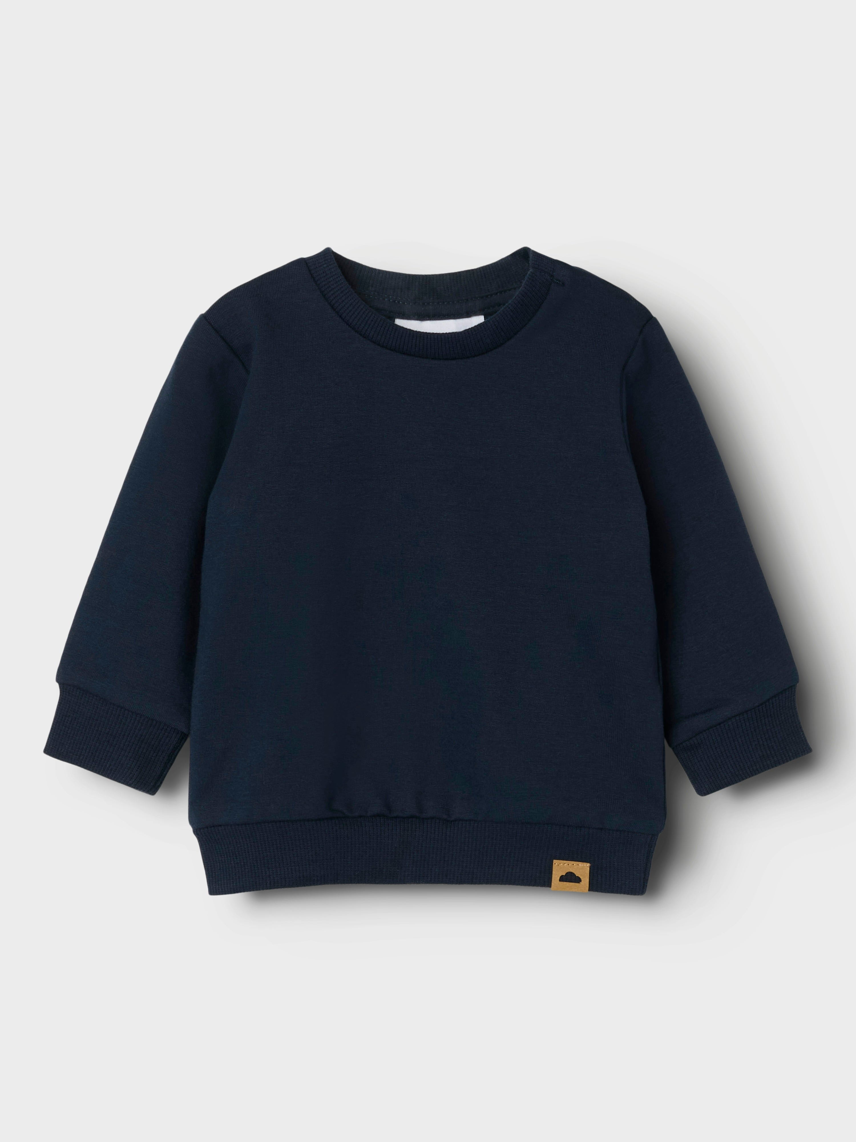 Sudadera Lisa Bebé Marino