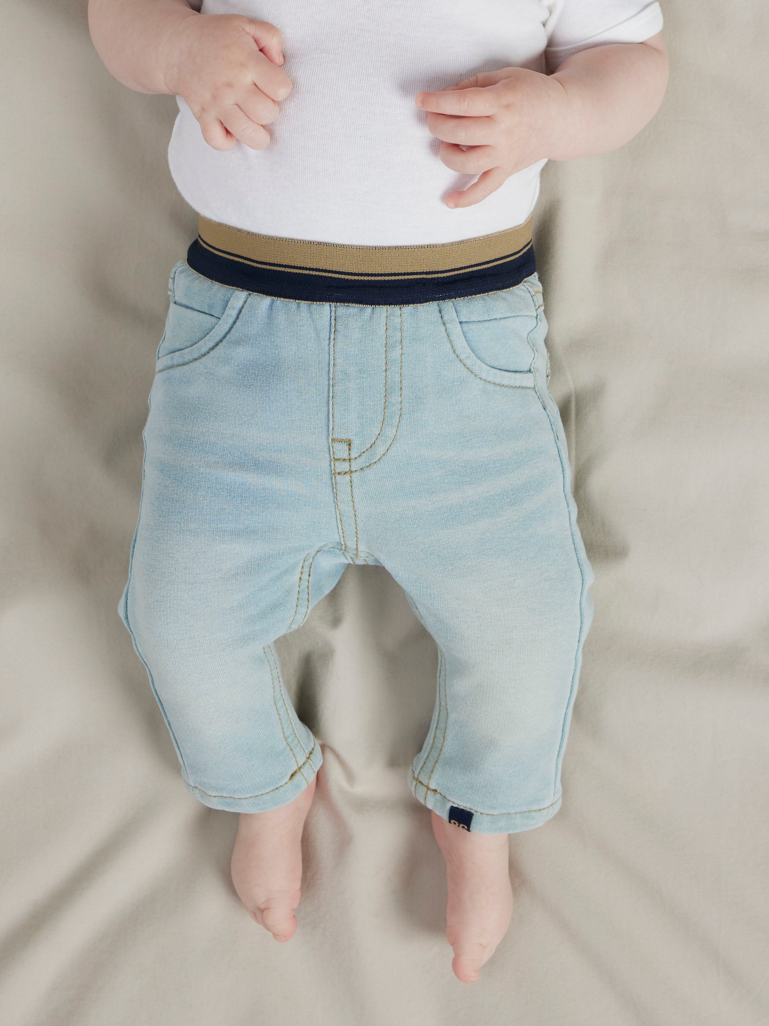 Pantalón Cintura Blue Denim Bebé